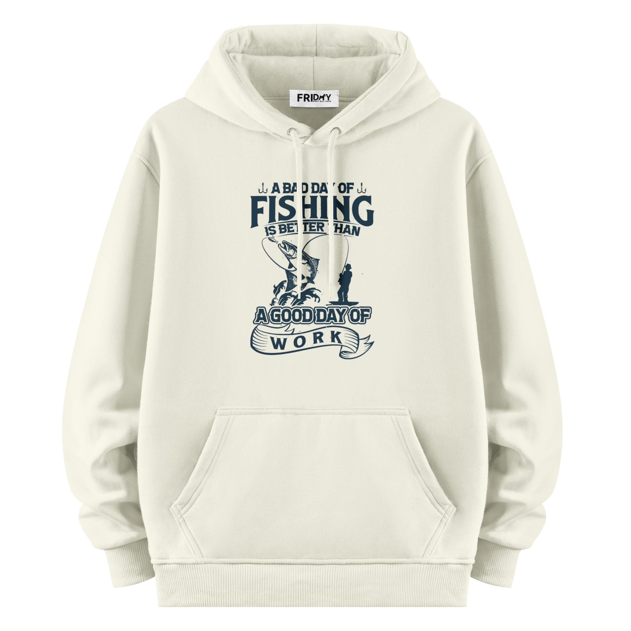 Fishing Bad Day - Oversize Hoodie