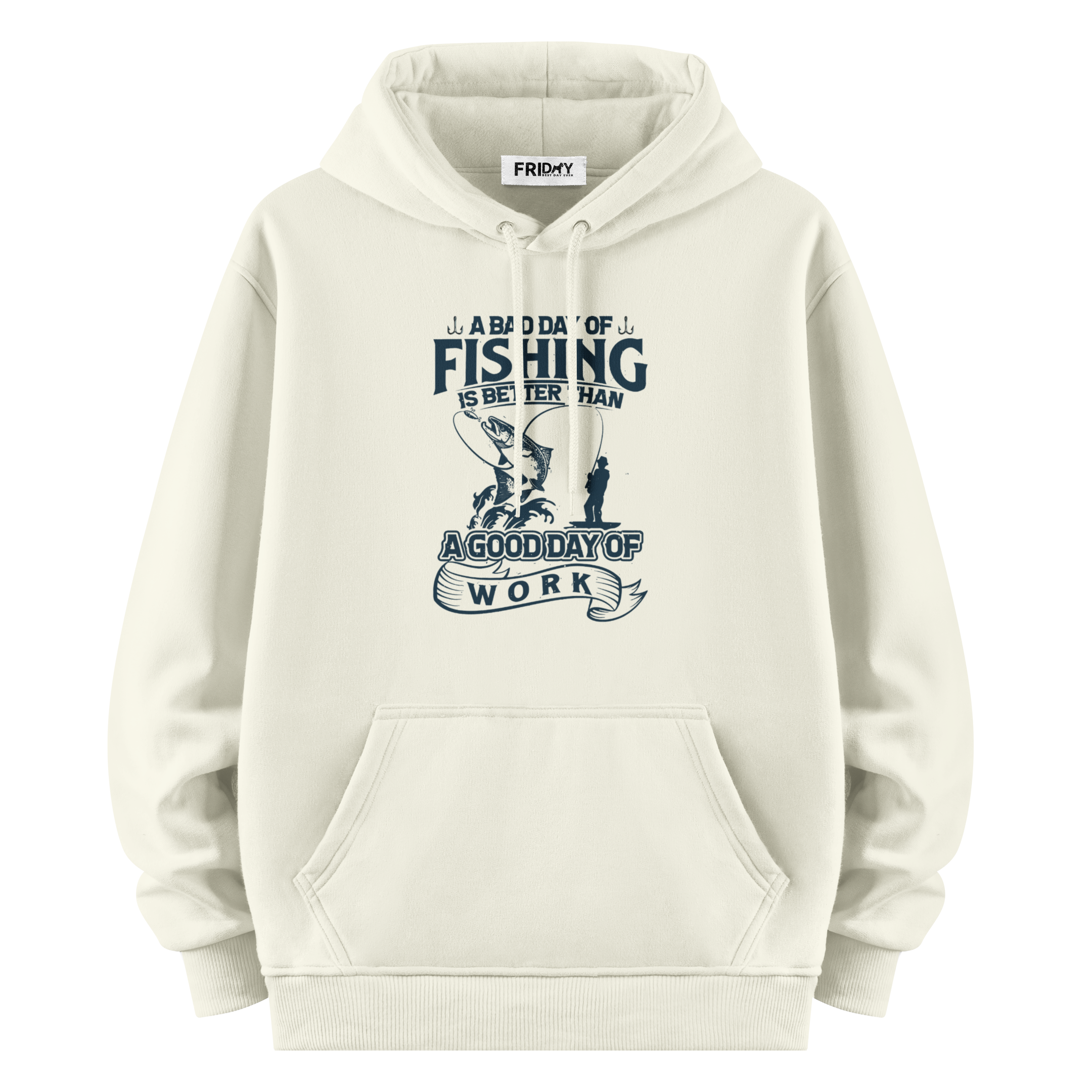 Fishing Bad Day - Oversize Hoodie