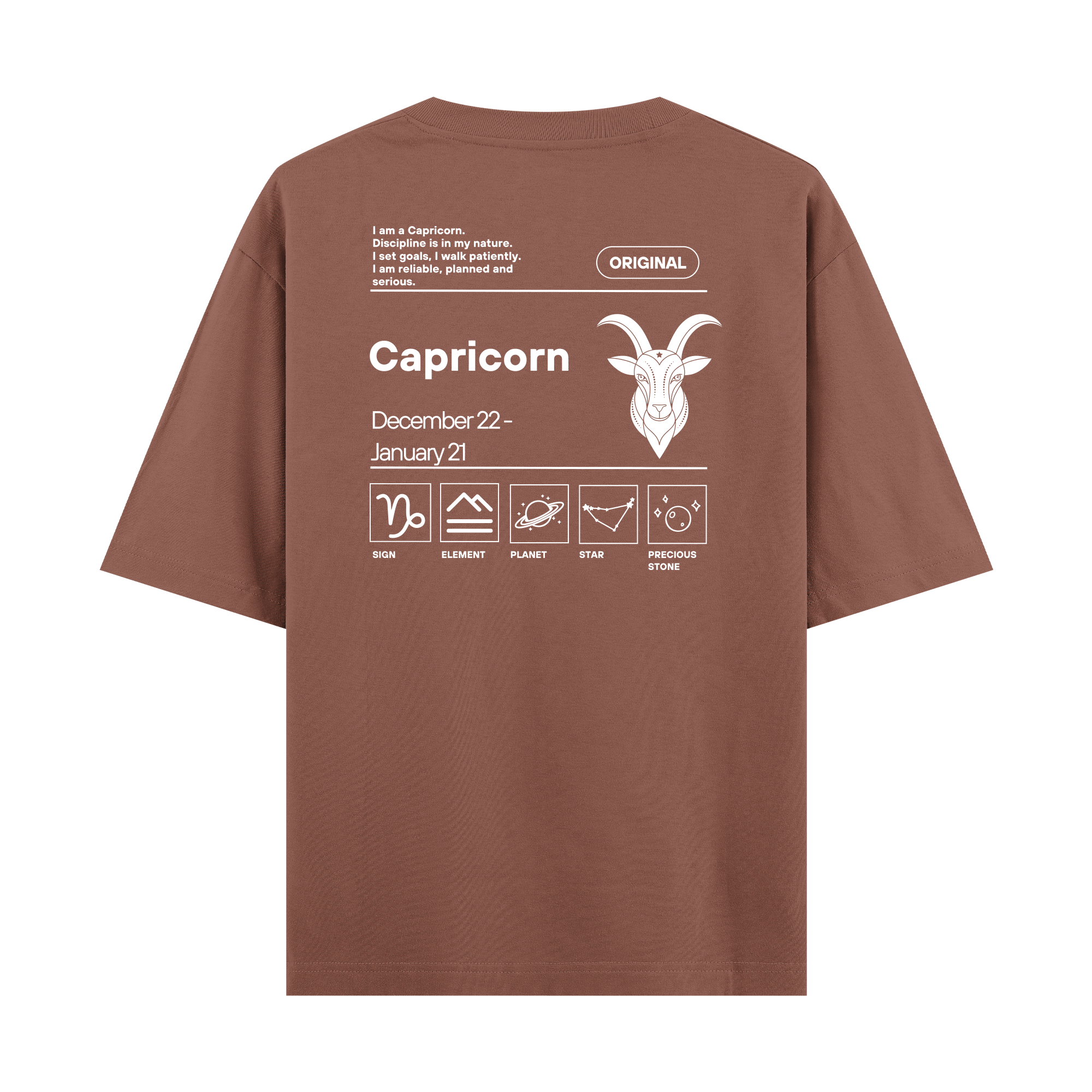 Capricorn - Oversize T-shirt