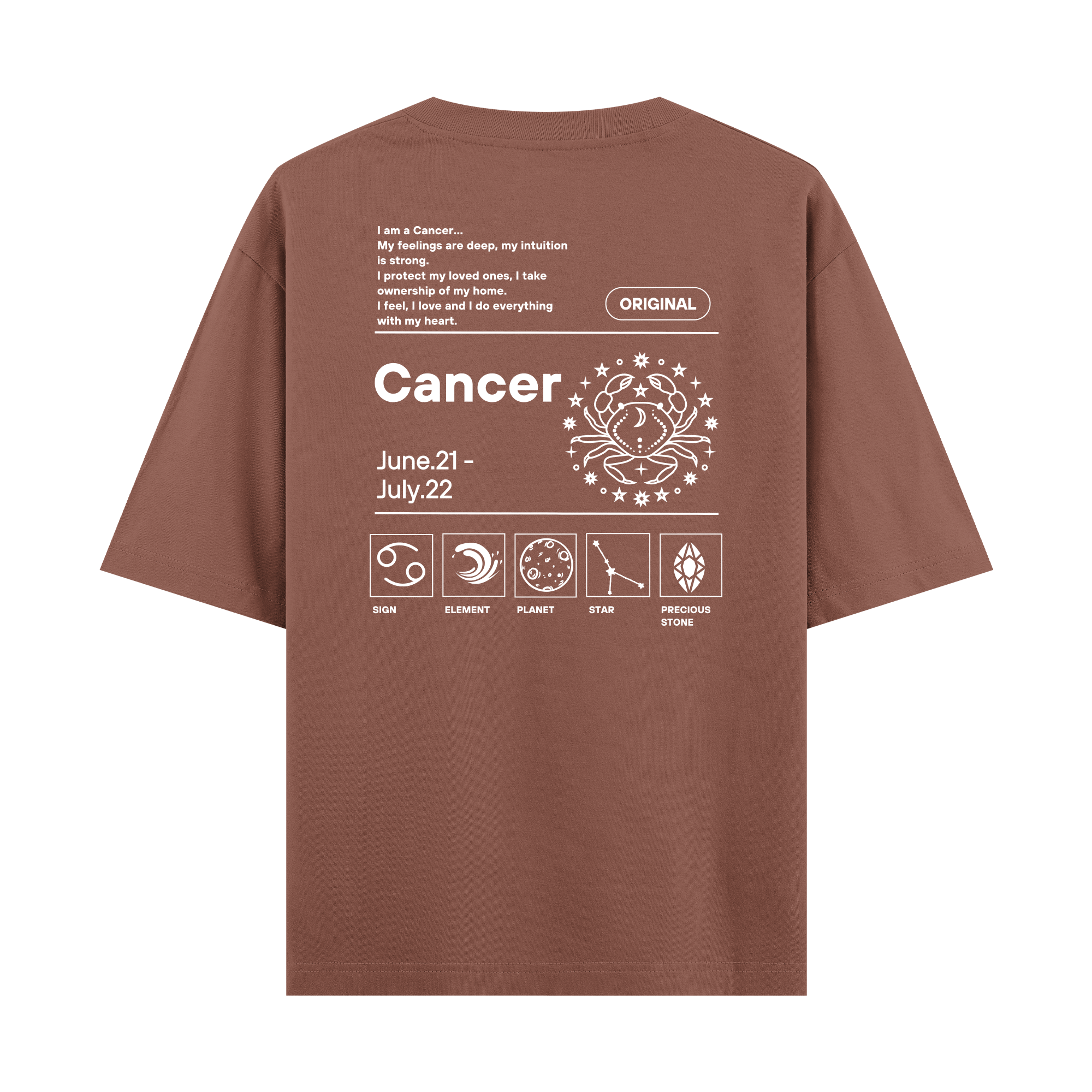 Cancer - Oversize T-shirt
