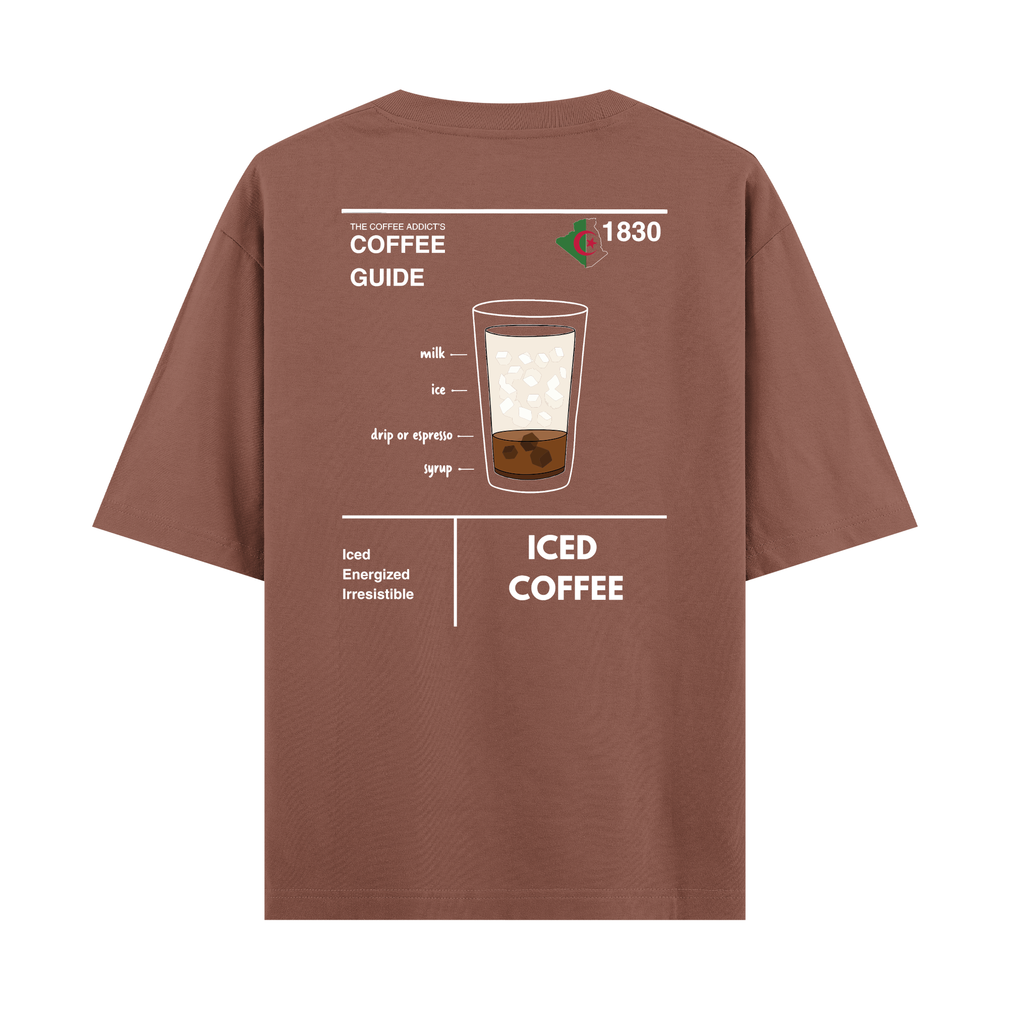 Iced Coffee - Oversize T-shirt