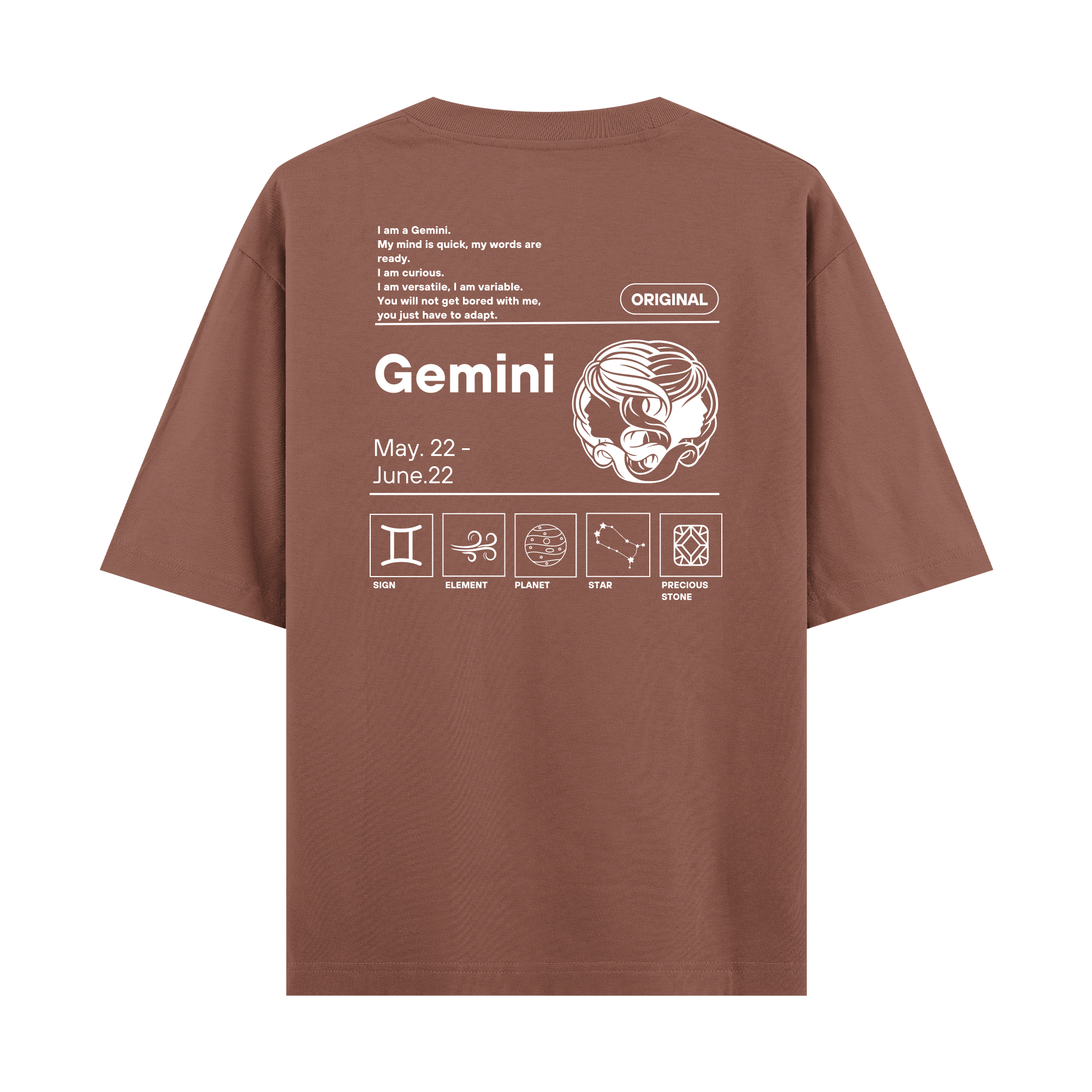 Gemini - Oversize T-shirt