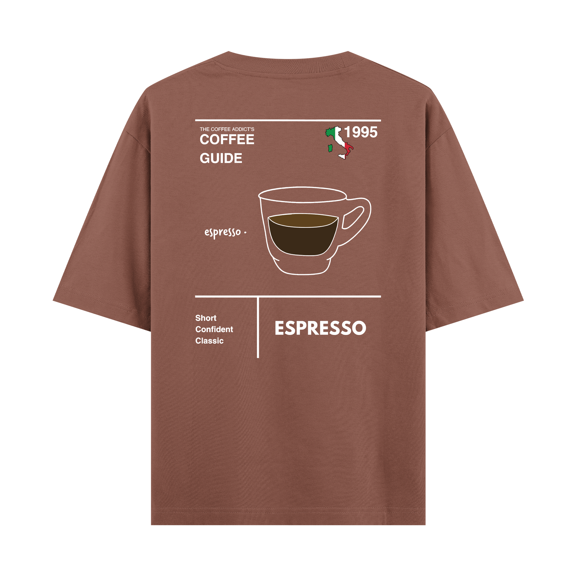 Espresso - Oversize T-shirt