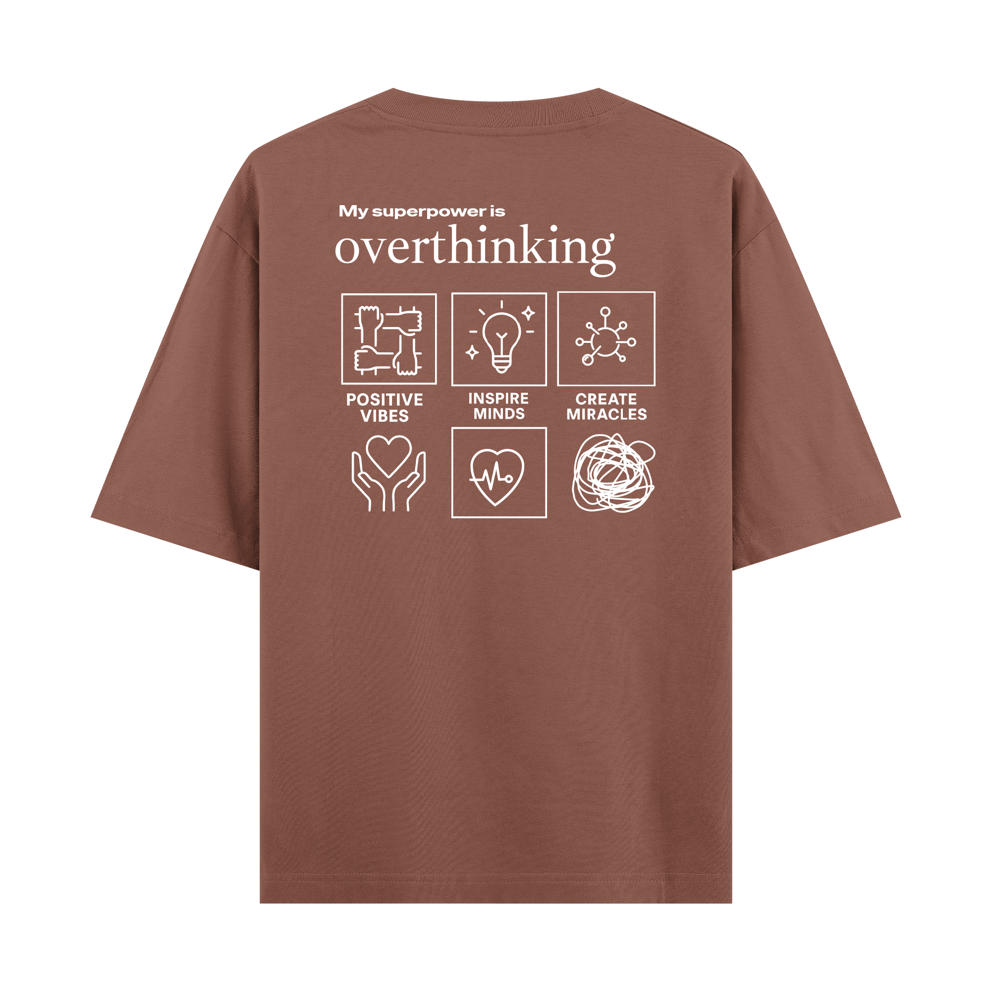 Overthinking - Oversize T-shirt