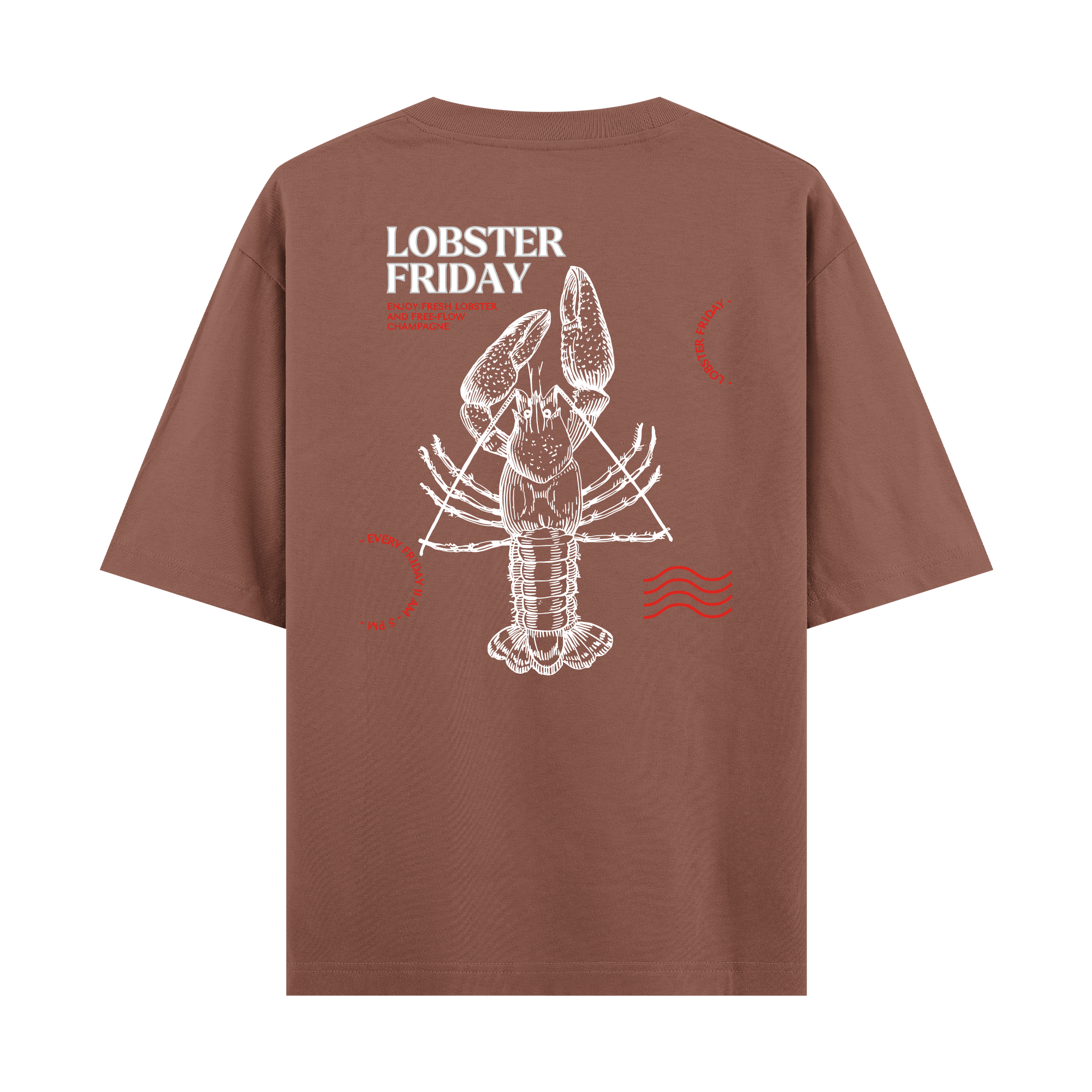 Lobster Friday - Oversize T-shirt