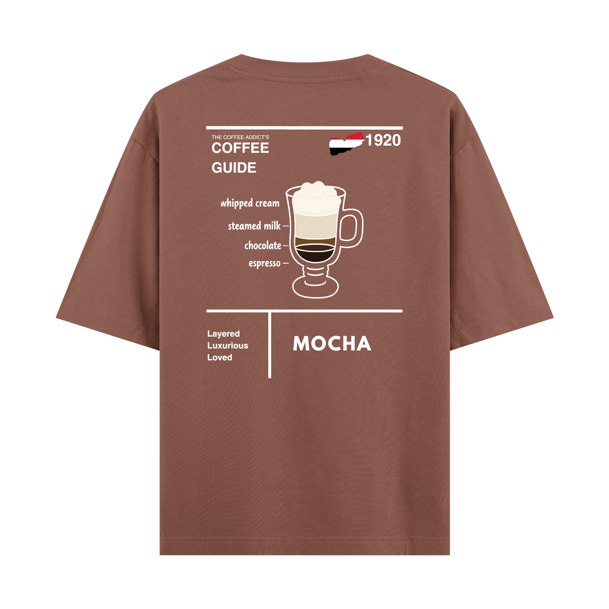 Mocha - Oversize T-shirt