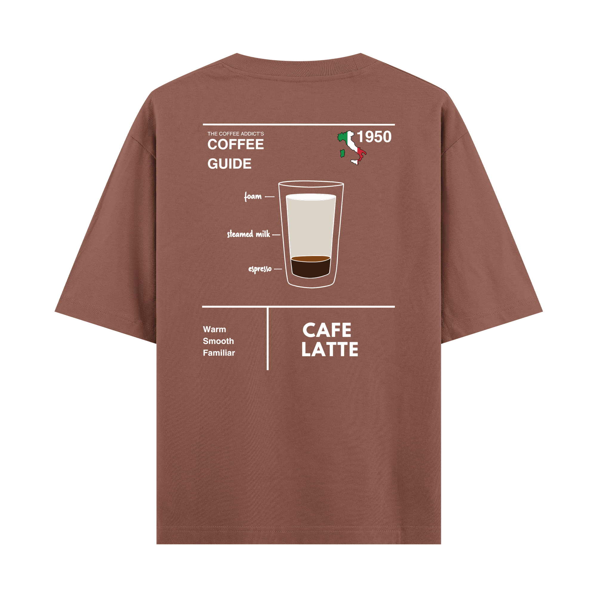 Cafe Latte - Oversize T-shirt