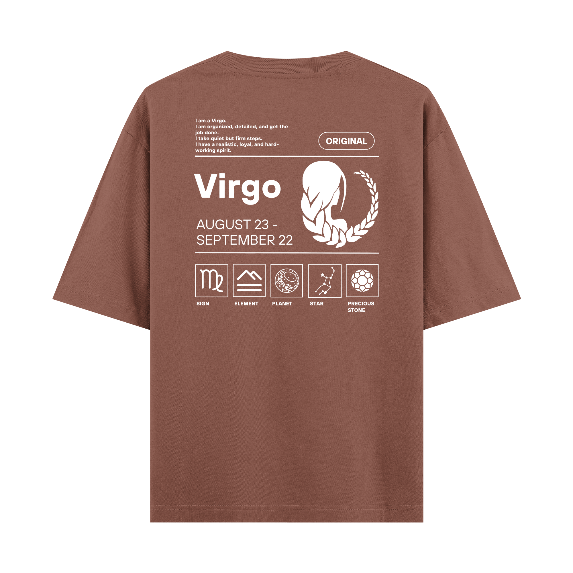 Virgo - Oversize T-shirt