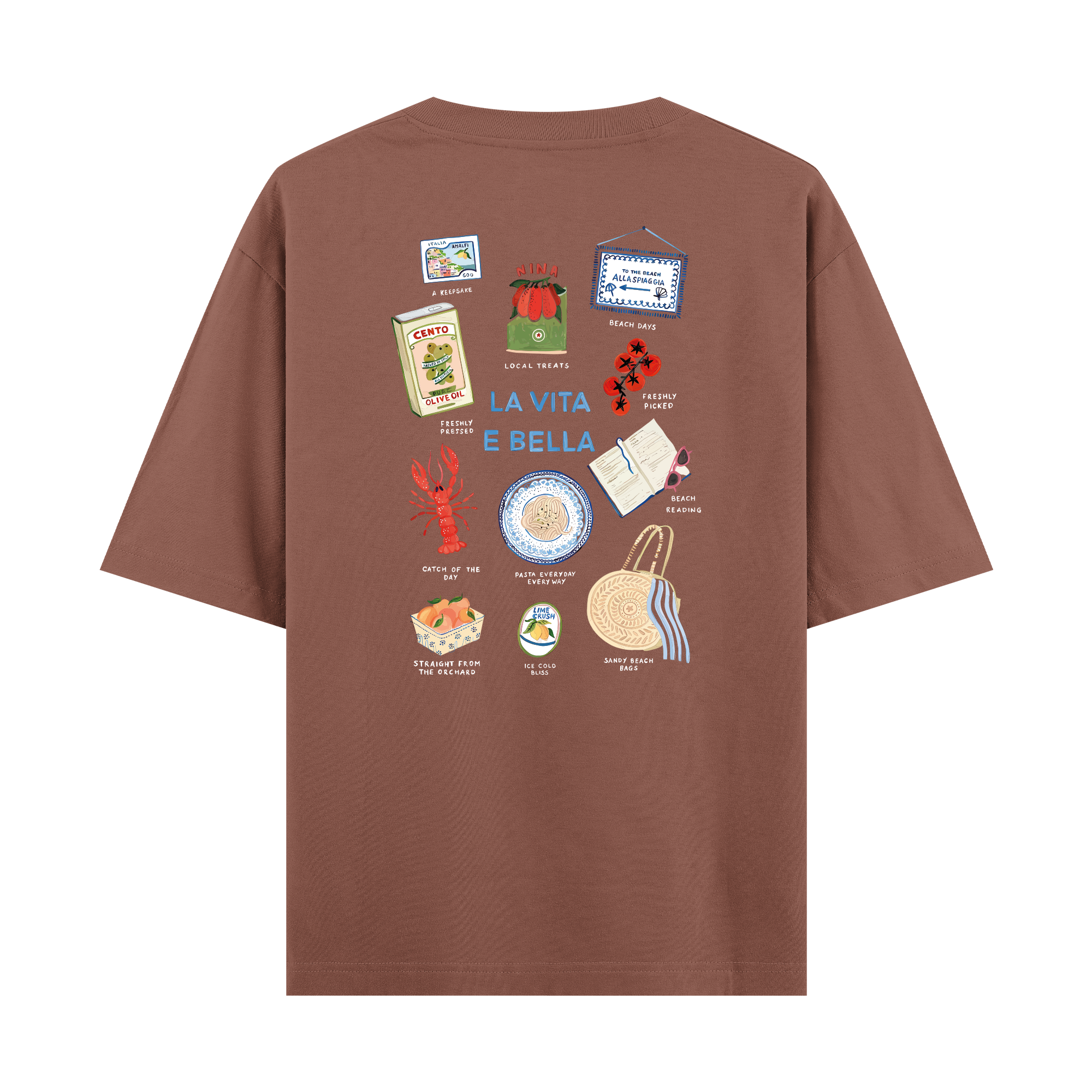 La Vita E Bella - Oversize T-shirt