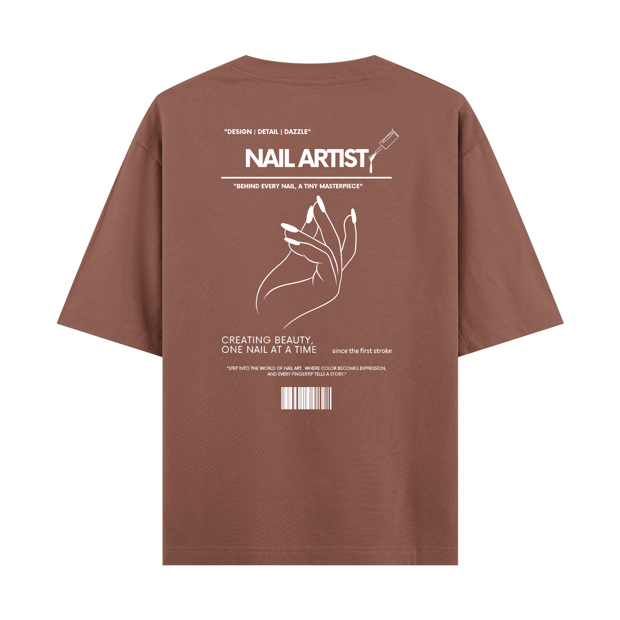 Nail Artist - Oversize T-shirt