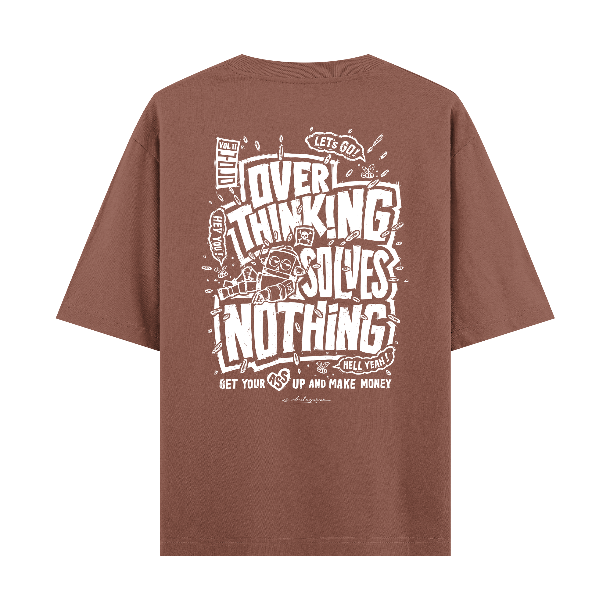 Overthinking II - Oversize T-shirt