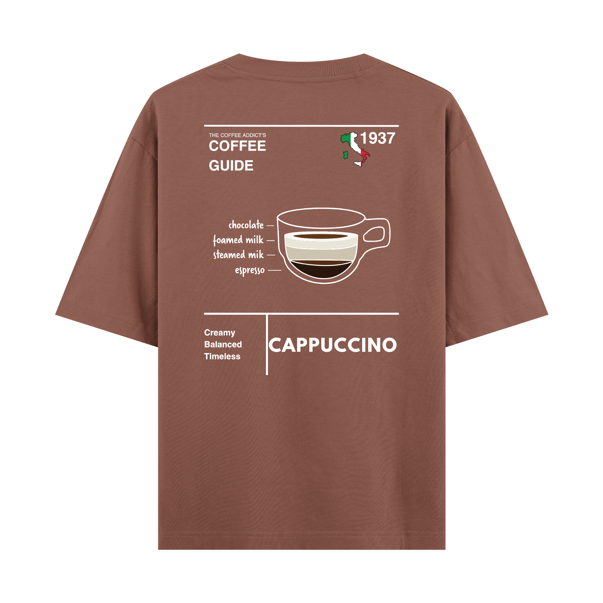 Cappucino - Oversize T-shirt