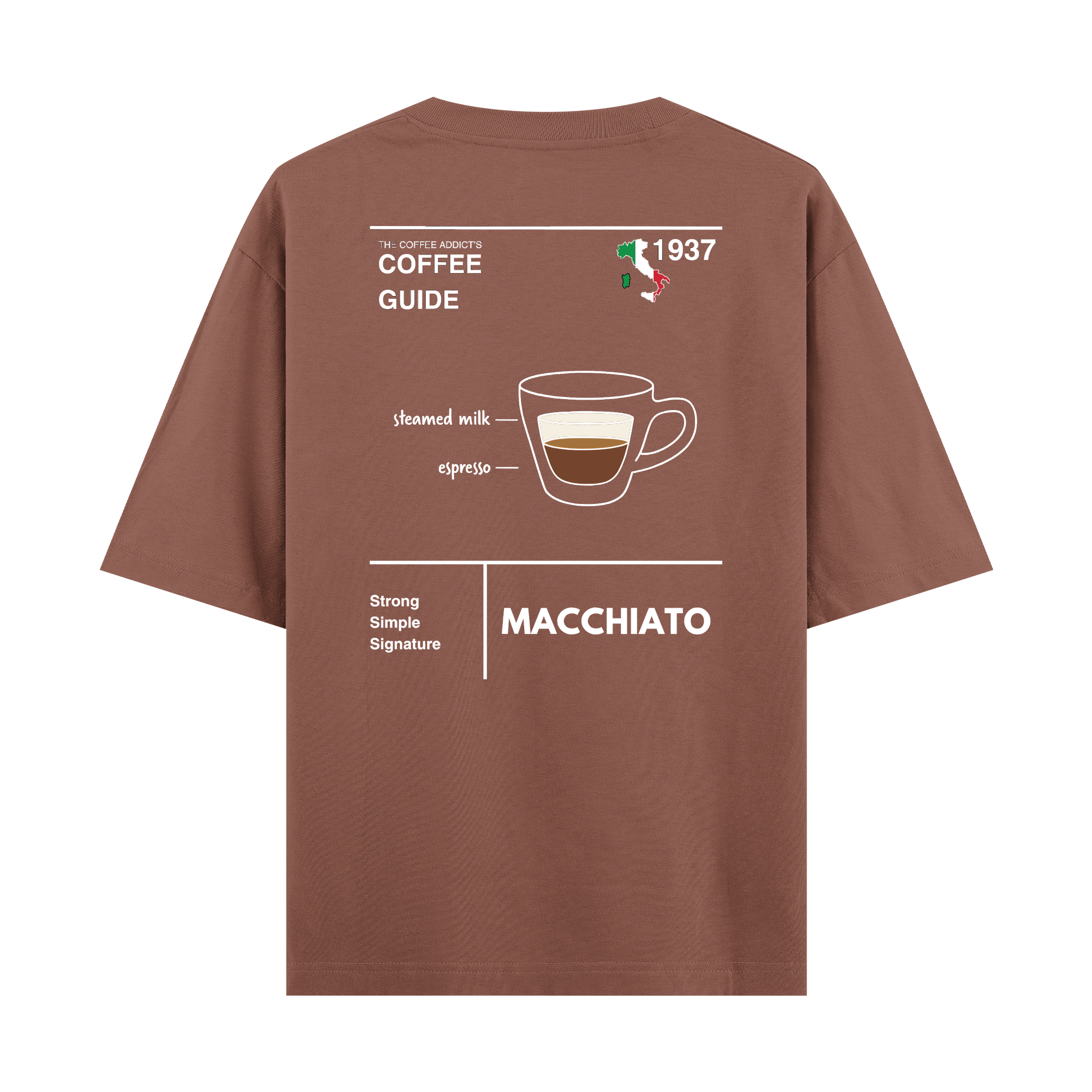 Macchiato - Oversize T-shirt