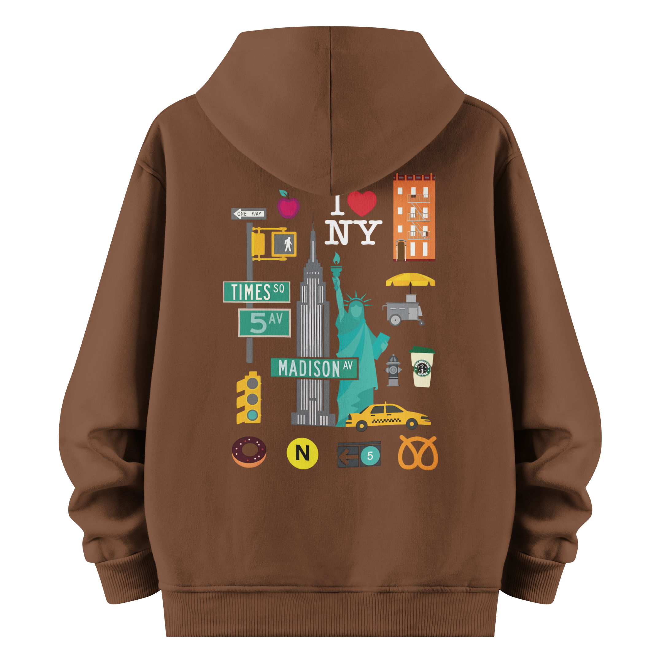 New York III - Oversize Hoodie
