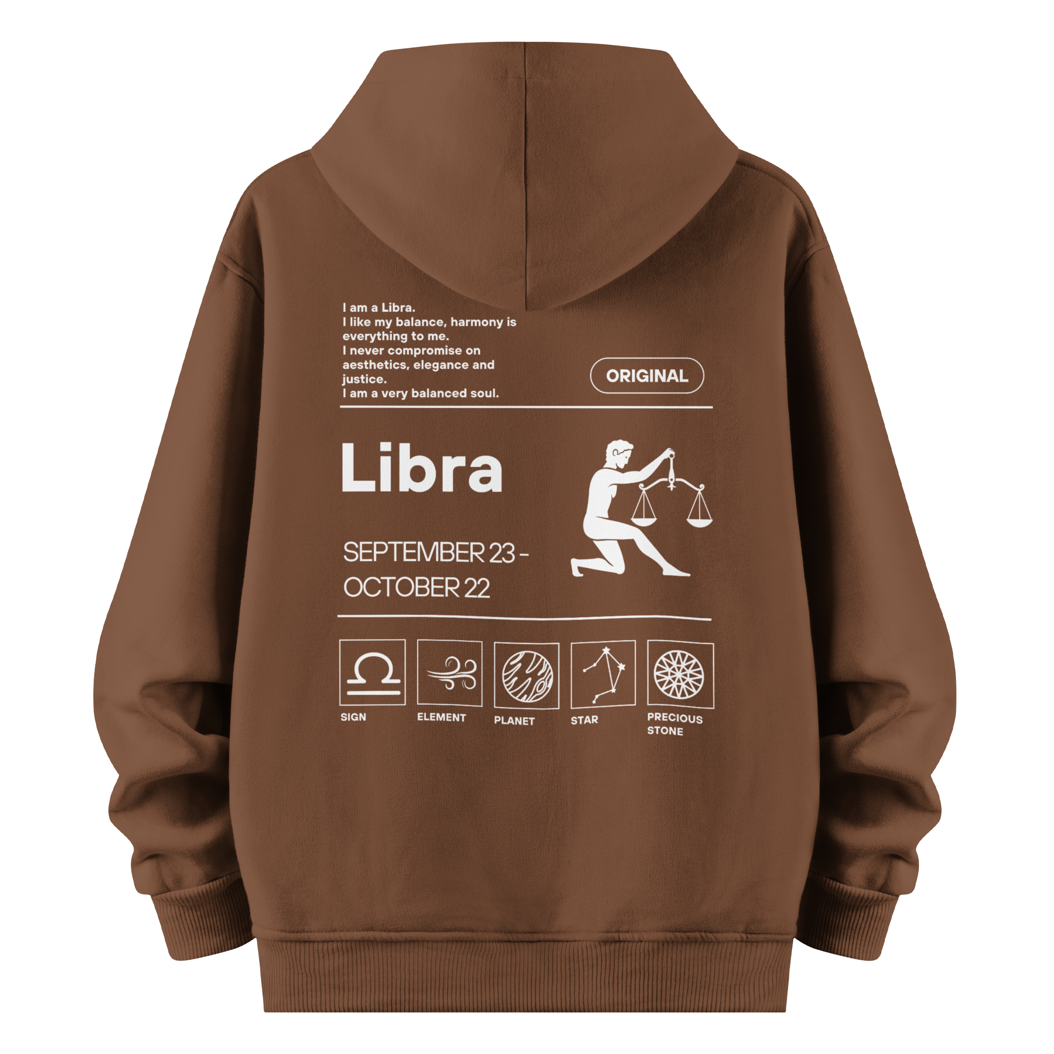Libra - Oversize Hoodie