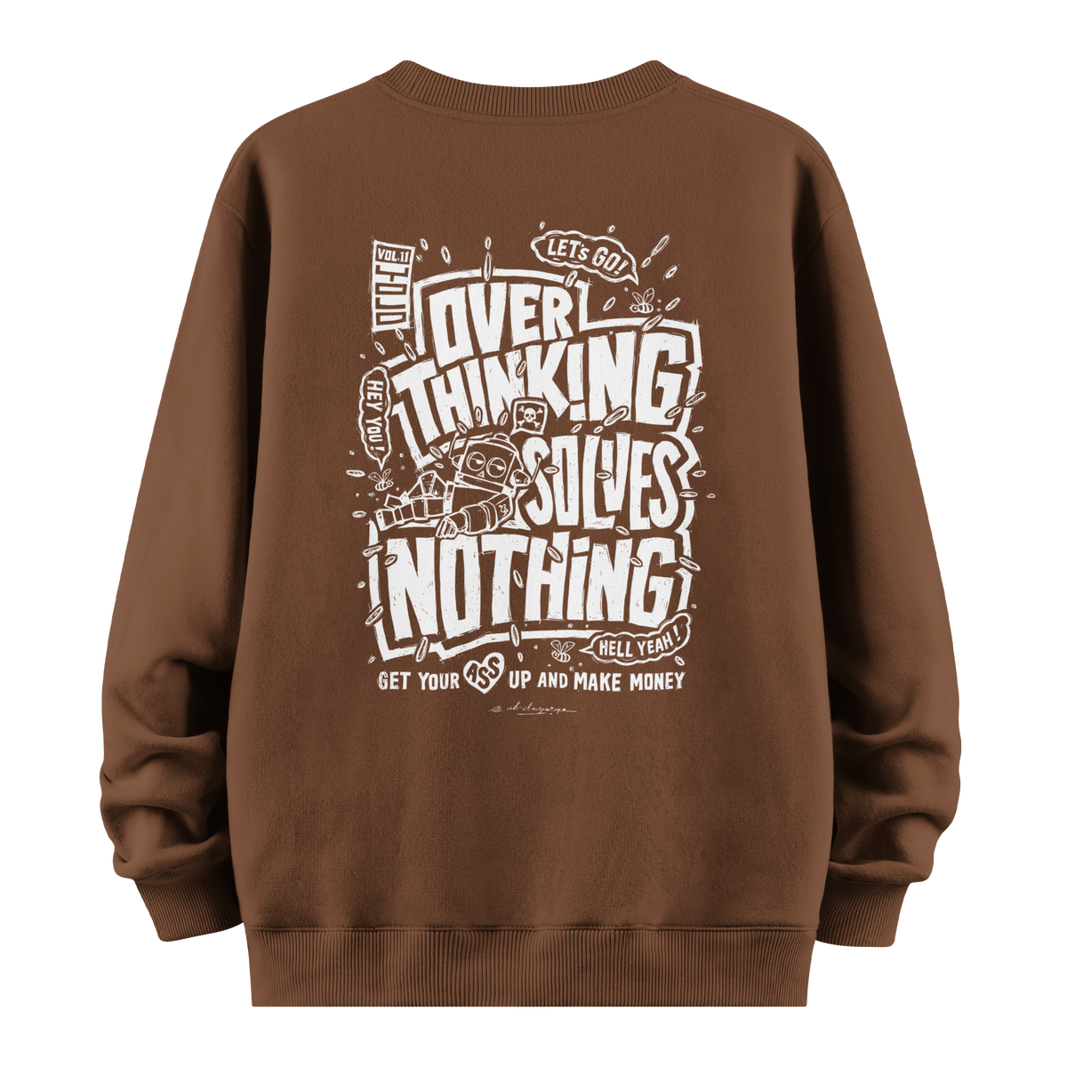Overthinking II - Oversize Sweatshirt