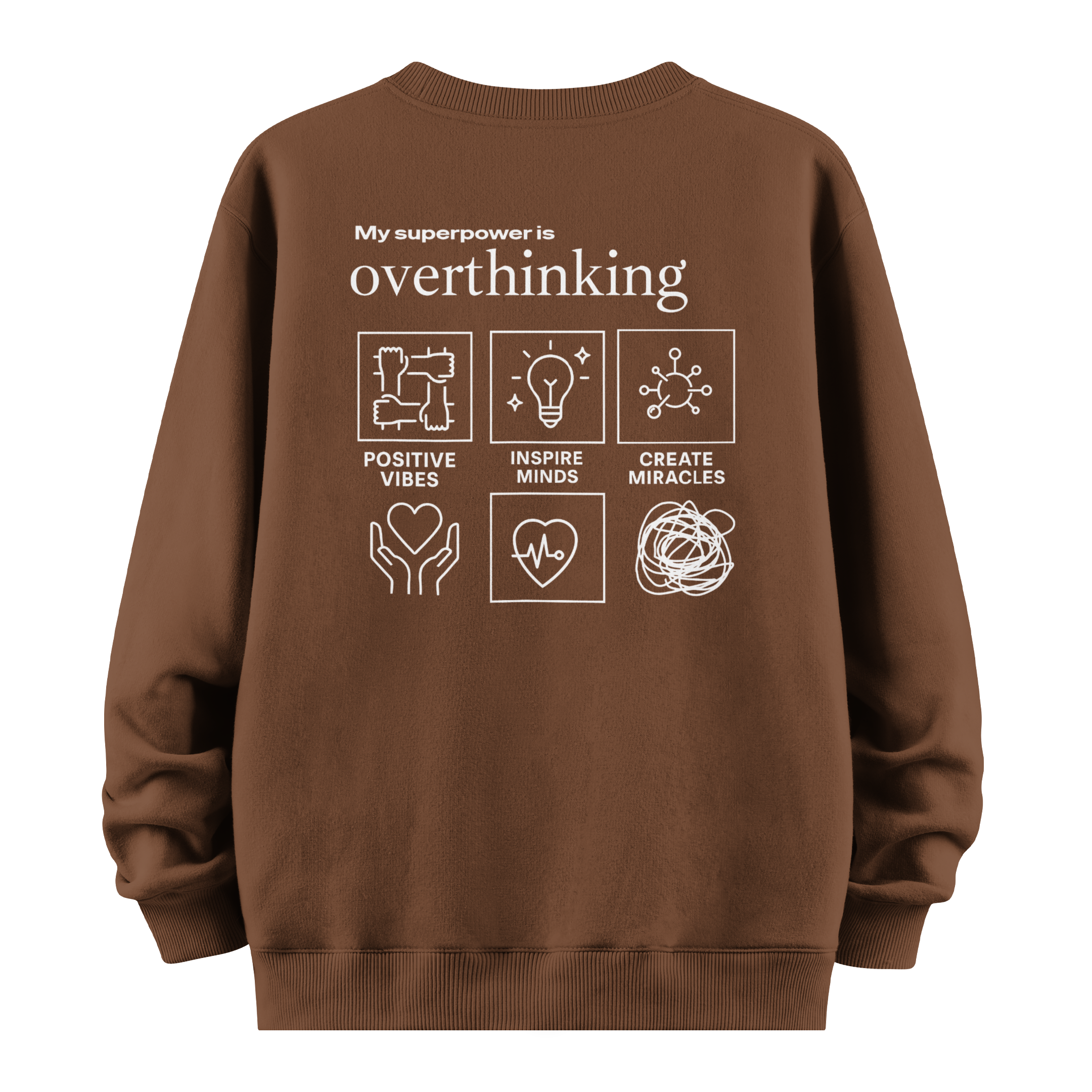 Overthinking - Oversize Sweatshirt