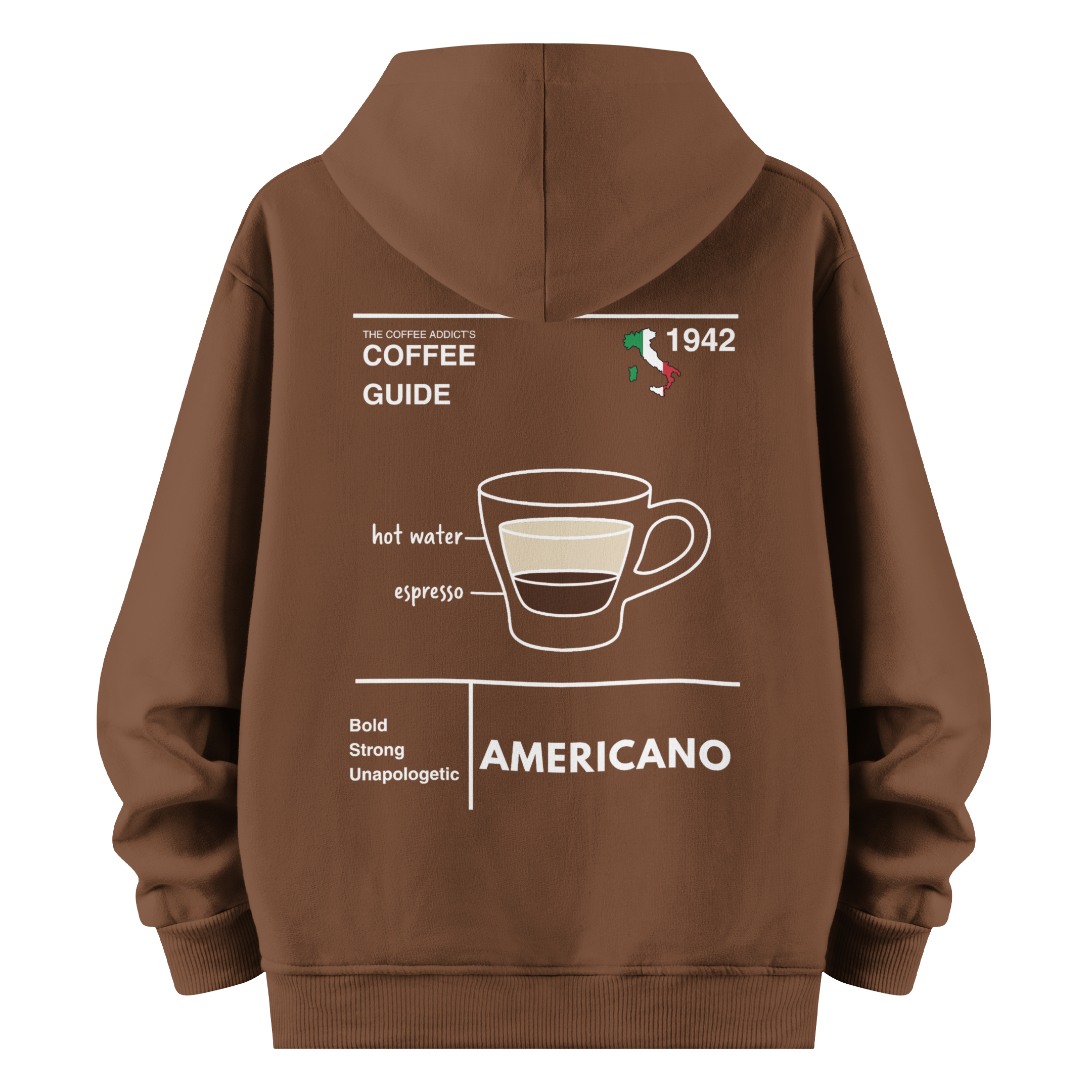 Americano - Oversize Hoodie