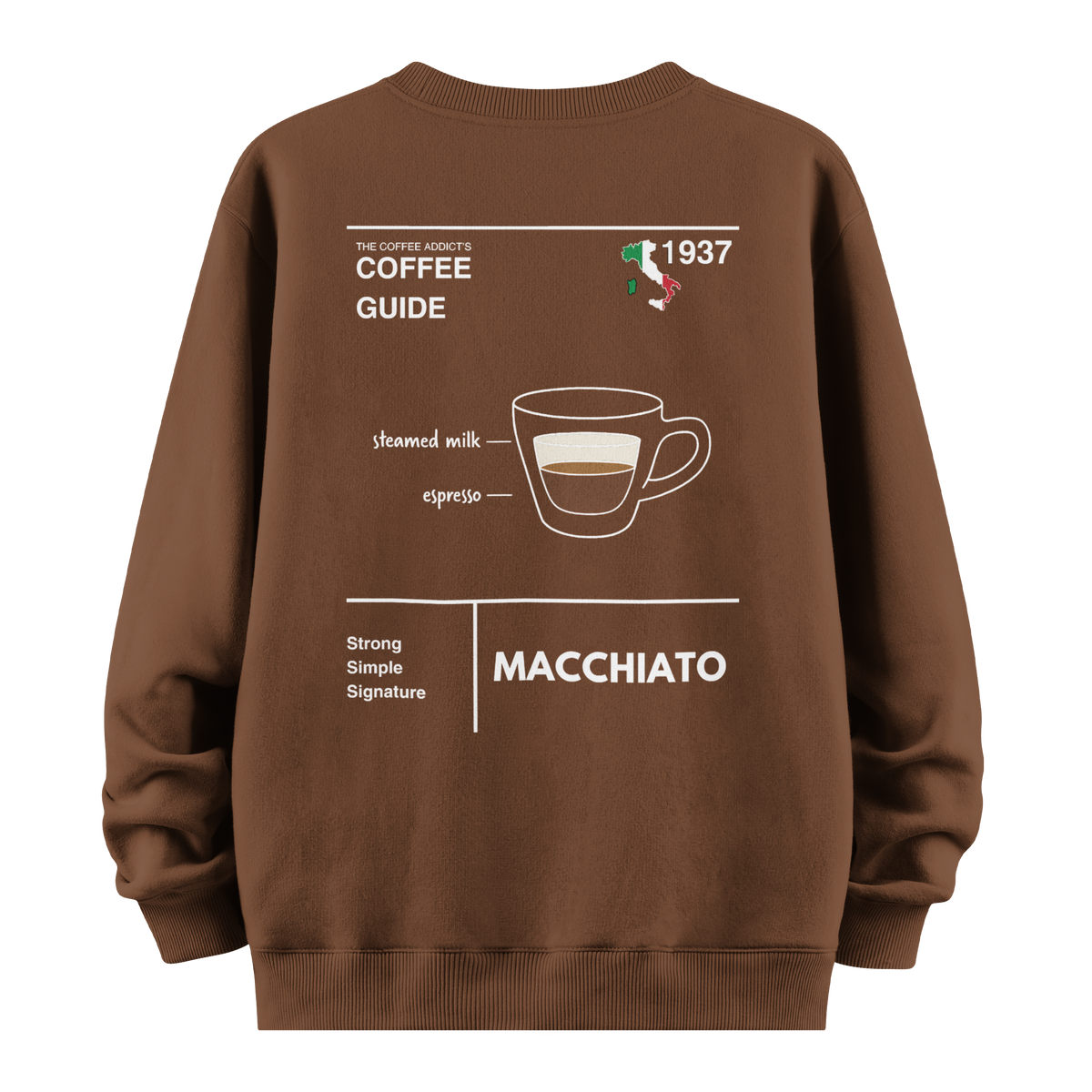 Macchiato - Oversize Sweatshirt