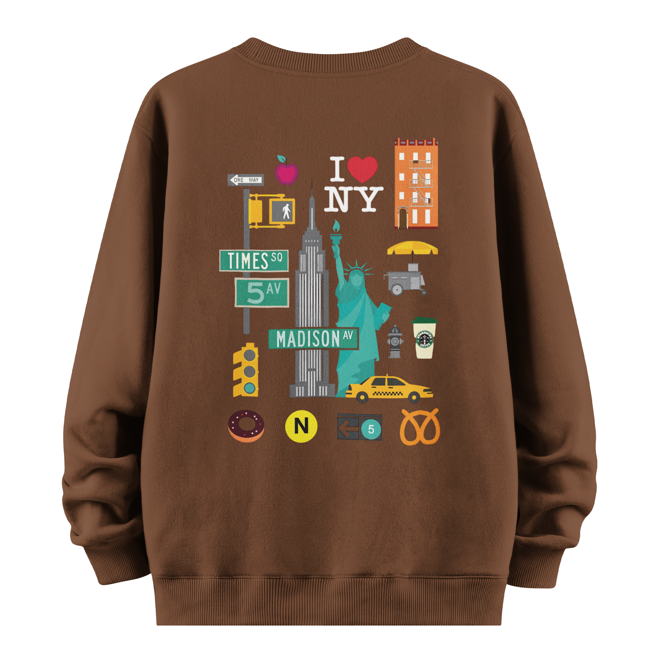 New York III - Oversize Sweatshirt