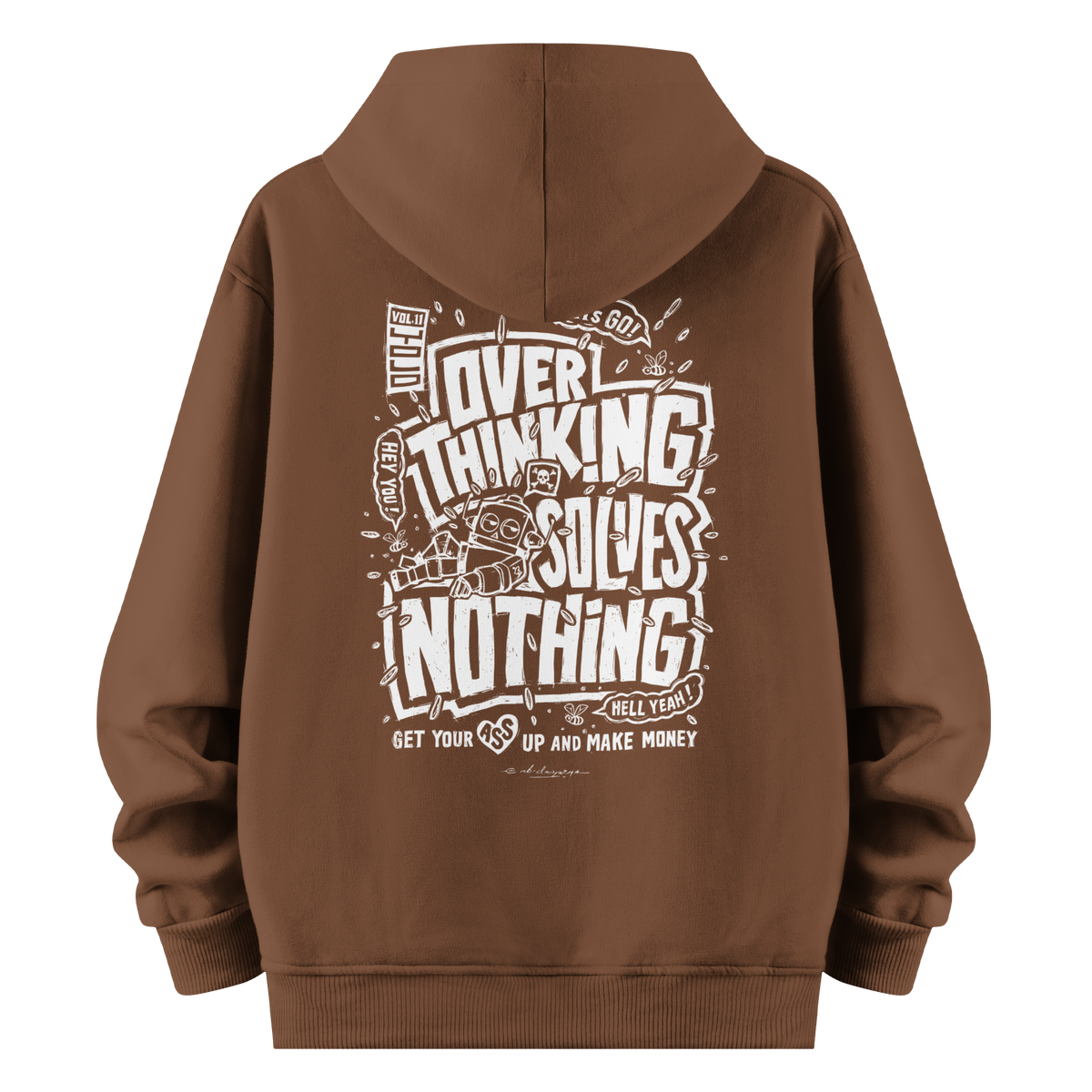 Overthinking II - Oversize Hoodie