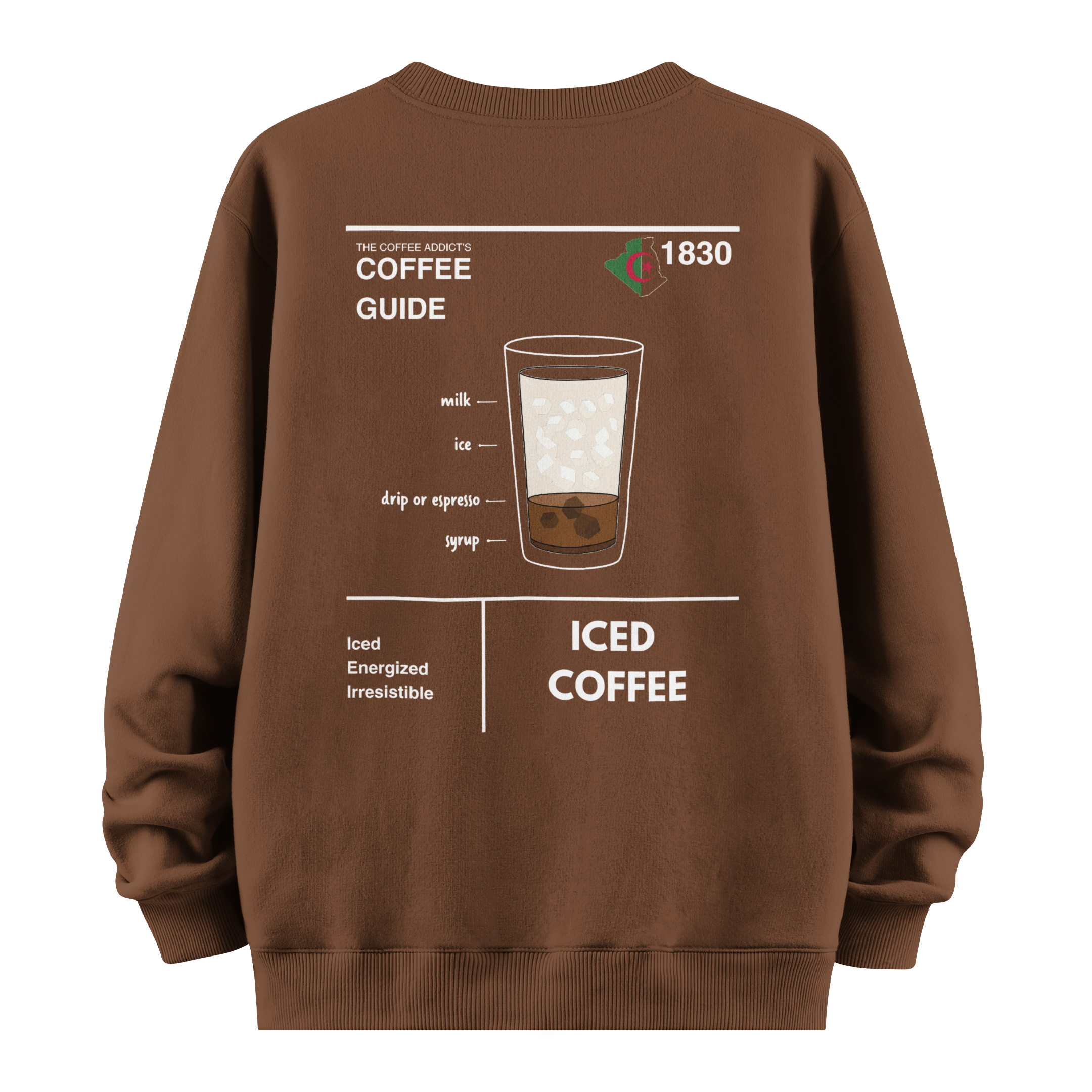 Iced Coffee - Oversize Sweatshirt