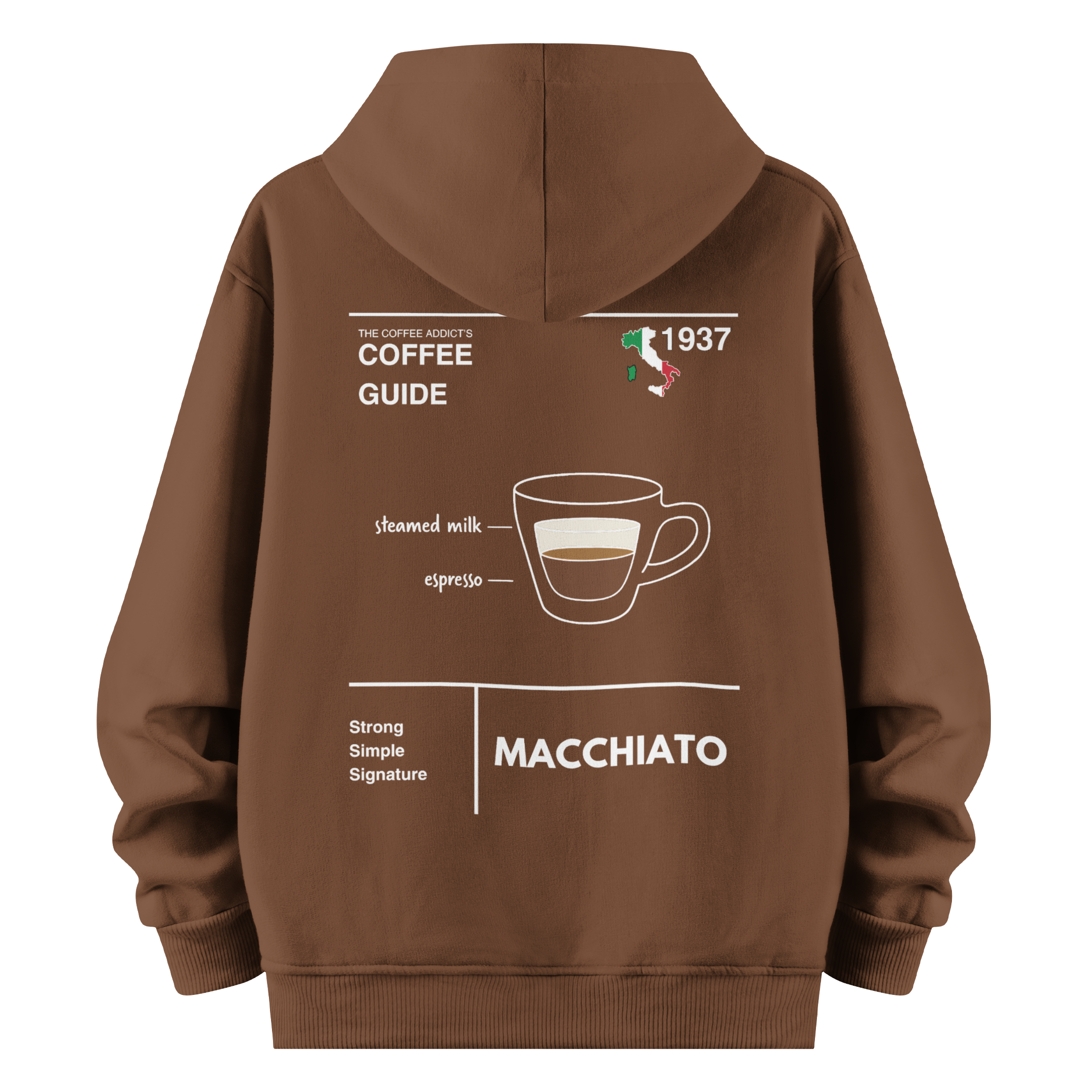 Macchiato - Oversize Hoodie