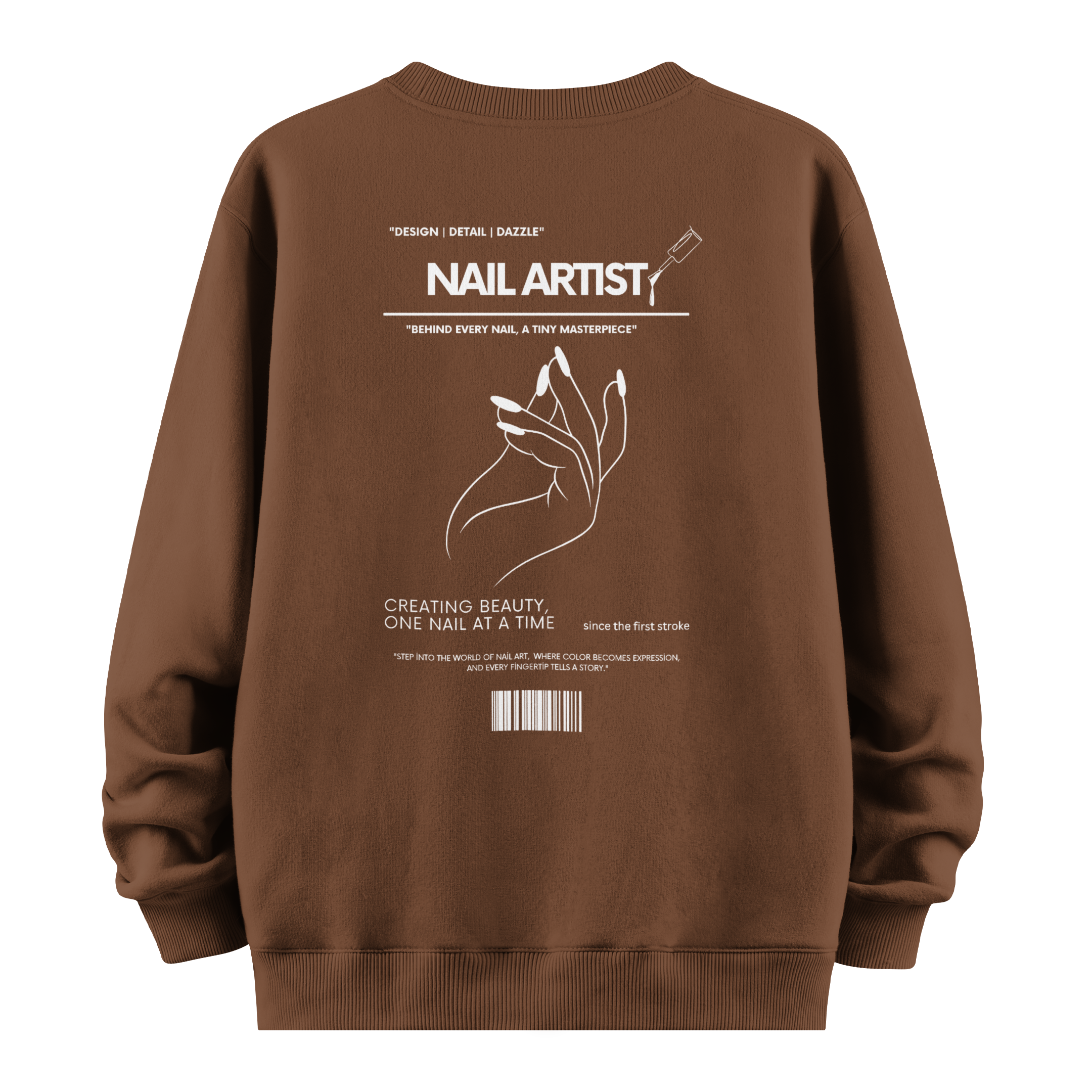 Nail Artist - Oversize Sweatshirt