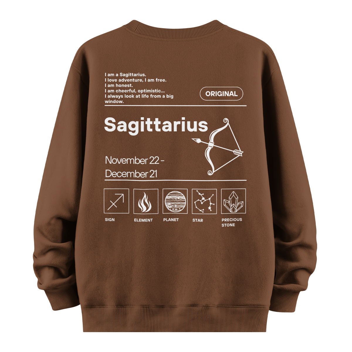 Sagittarius - Oversize Sweatshirt