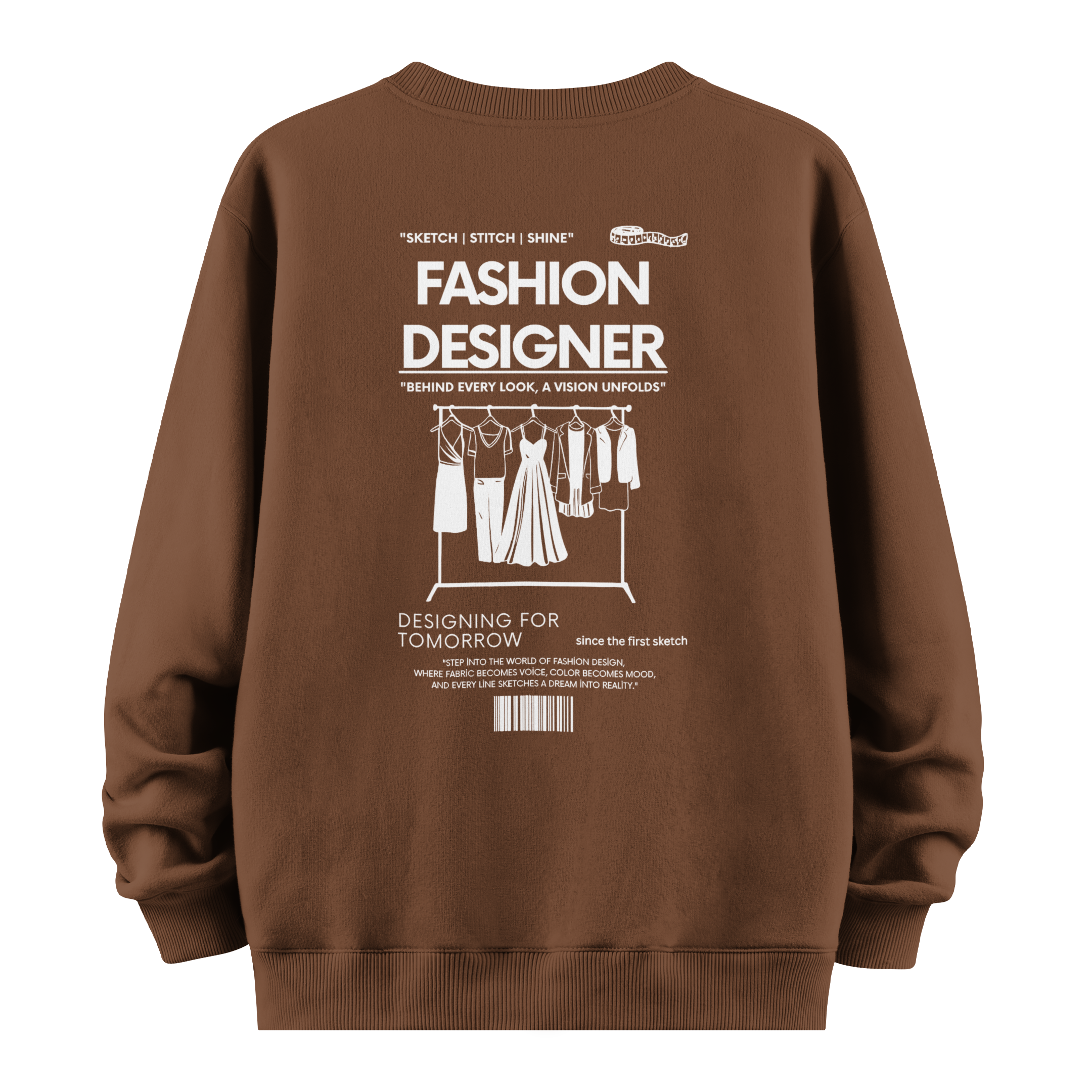 Fashion Designer - Oversize Sweatshirt