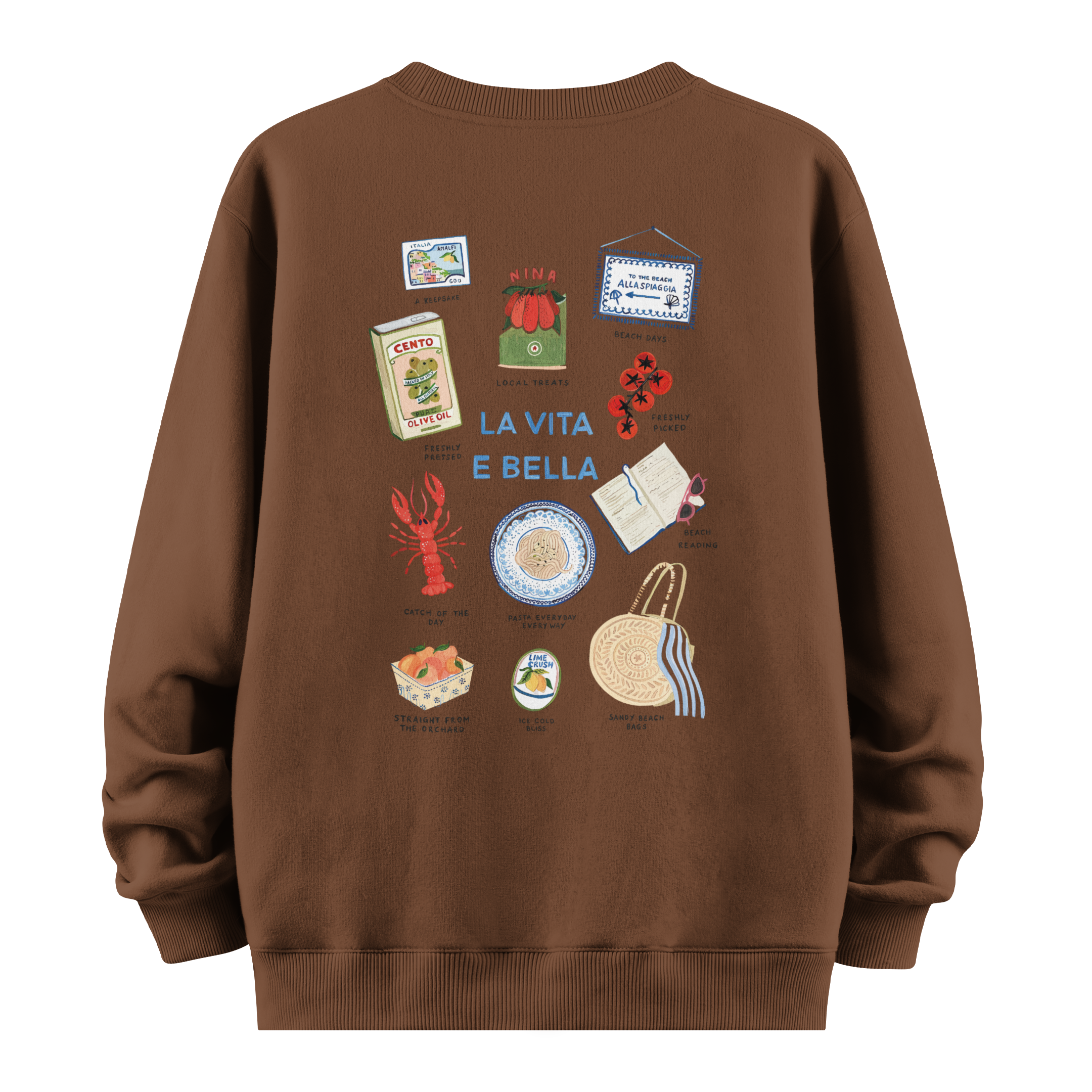 La Vita E Bella - Oversize Sweatshirt