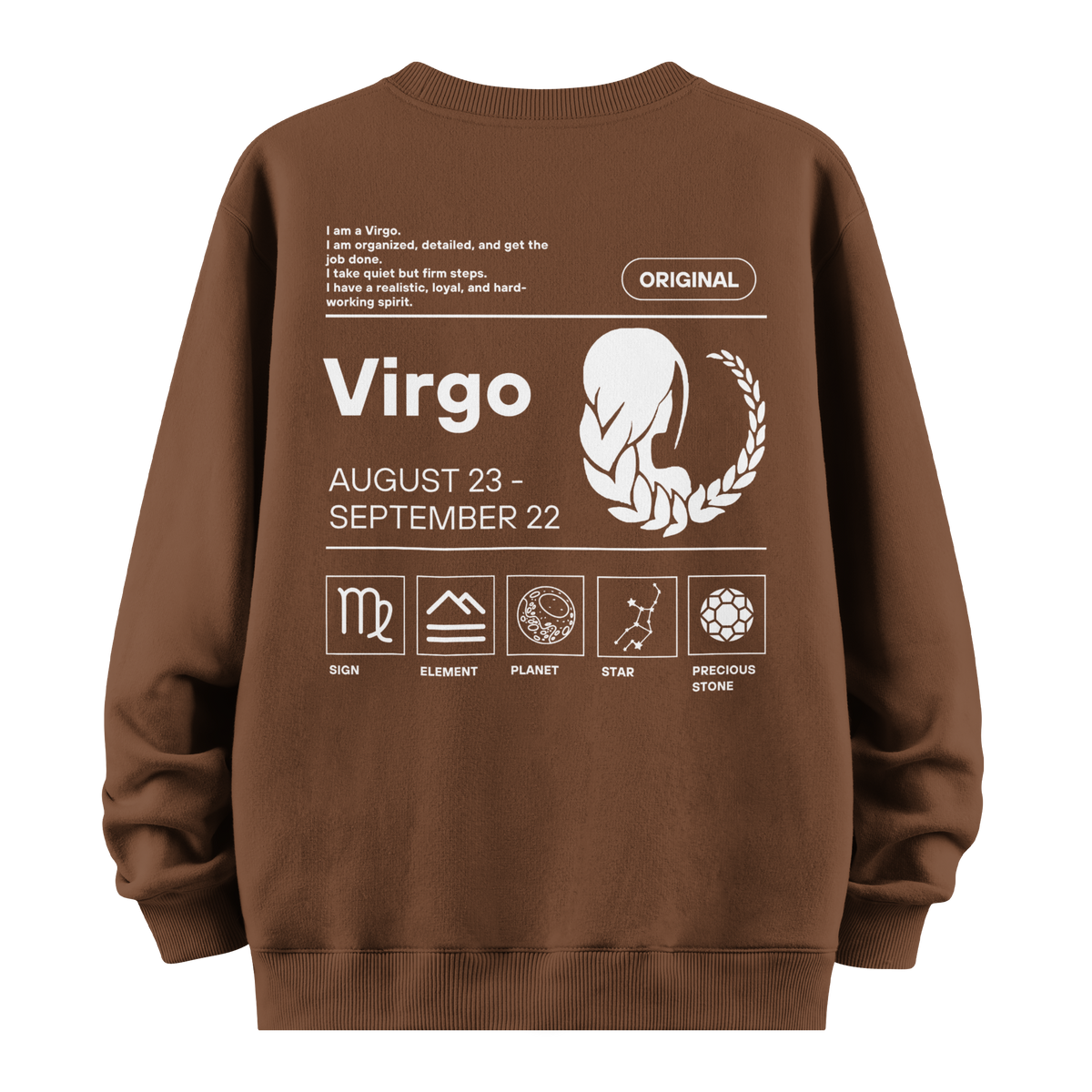 Virgo - Oversize Sweatshirt