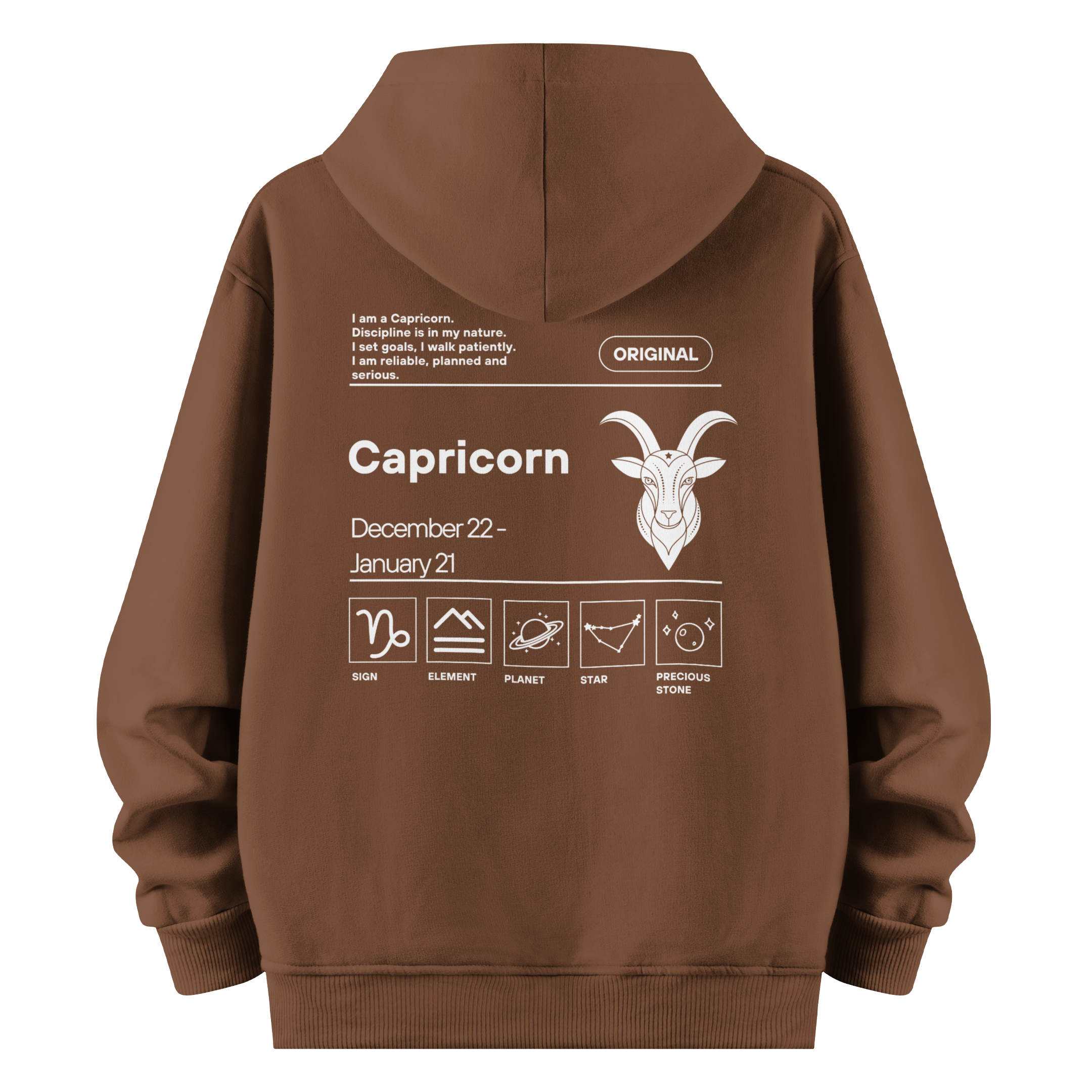 Capricorn - Oversize Hoodie