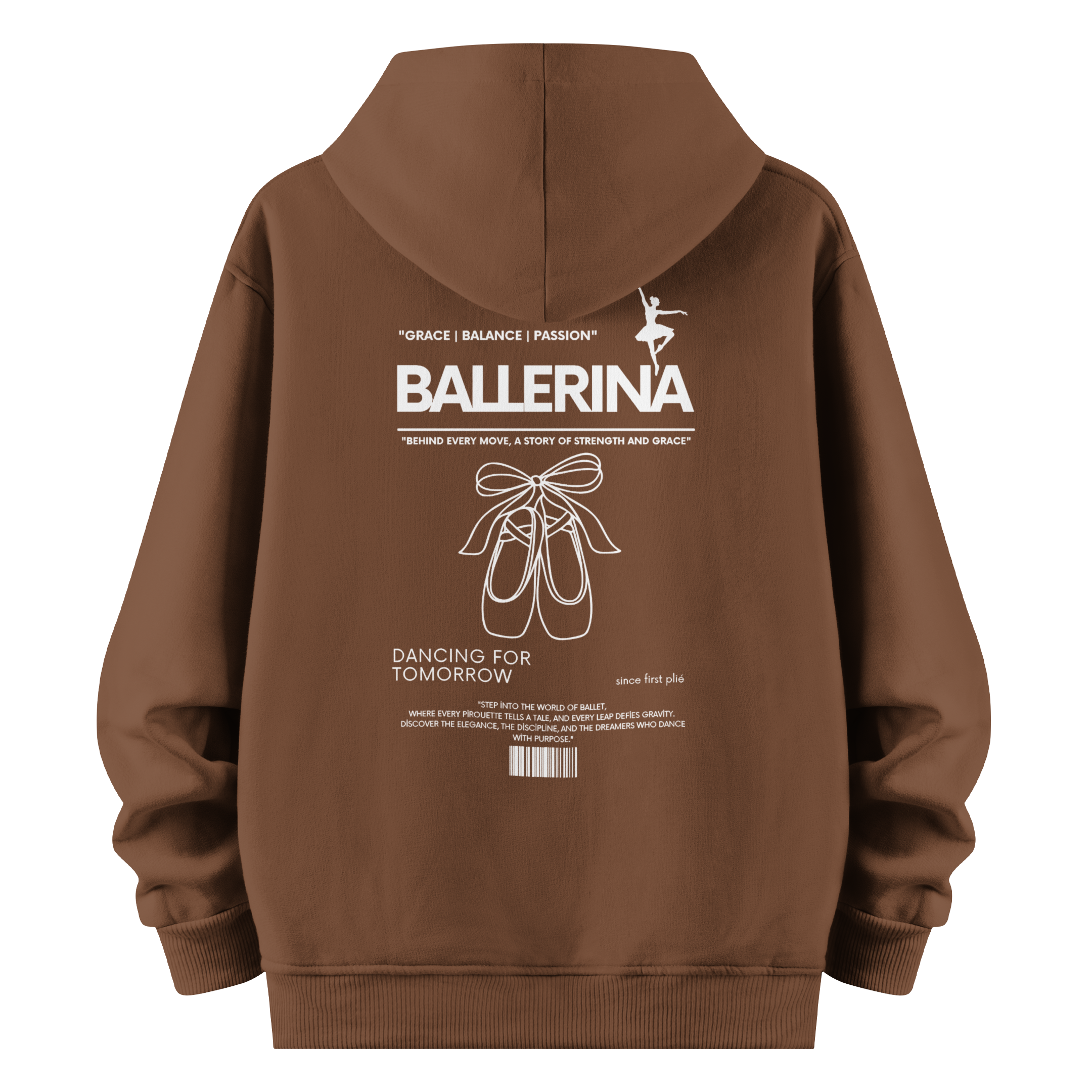 Ballerina - Oversize Hoodie