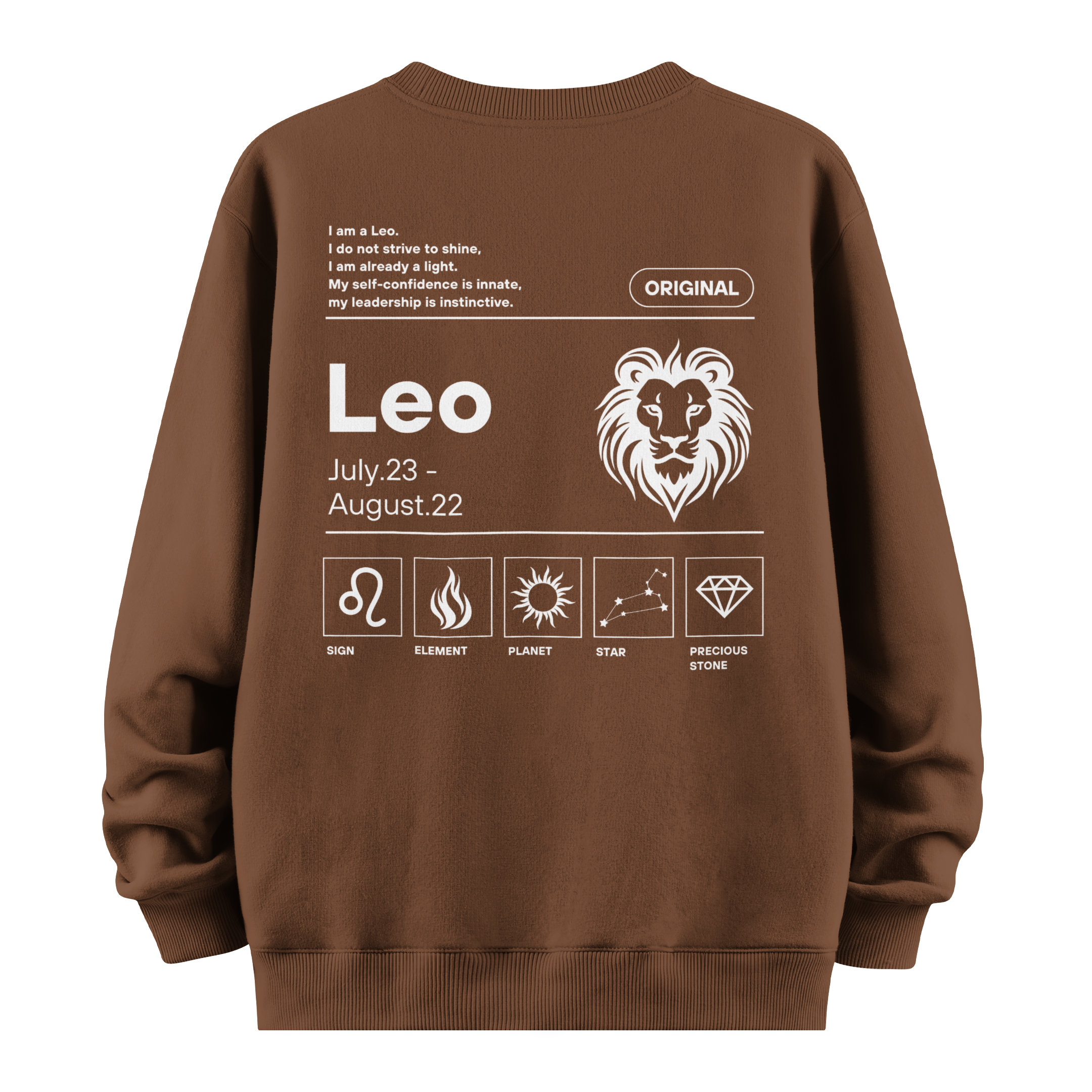 Leo - Oversize Sweatshirt