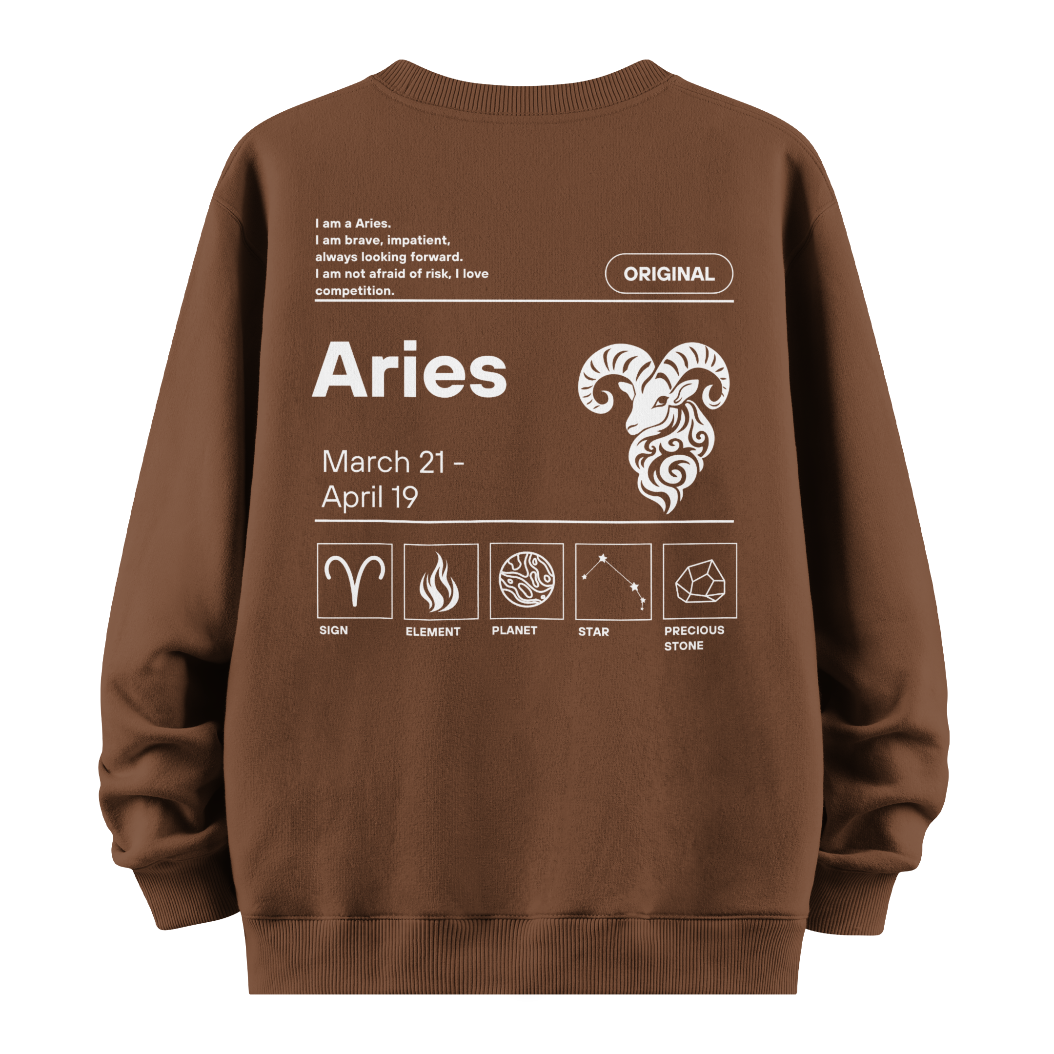 Aries - Oversize Sweatshirt