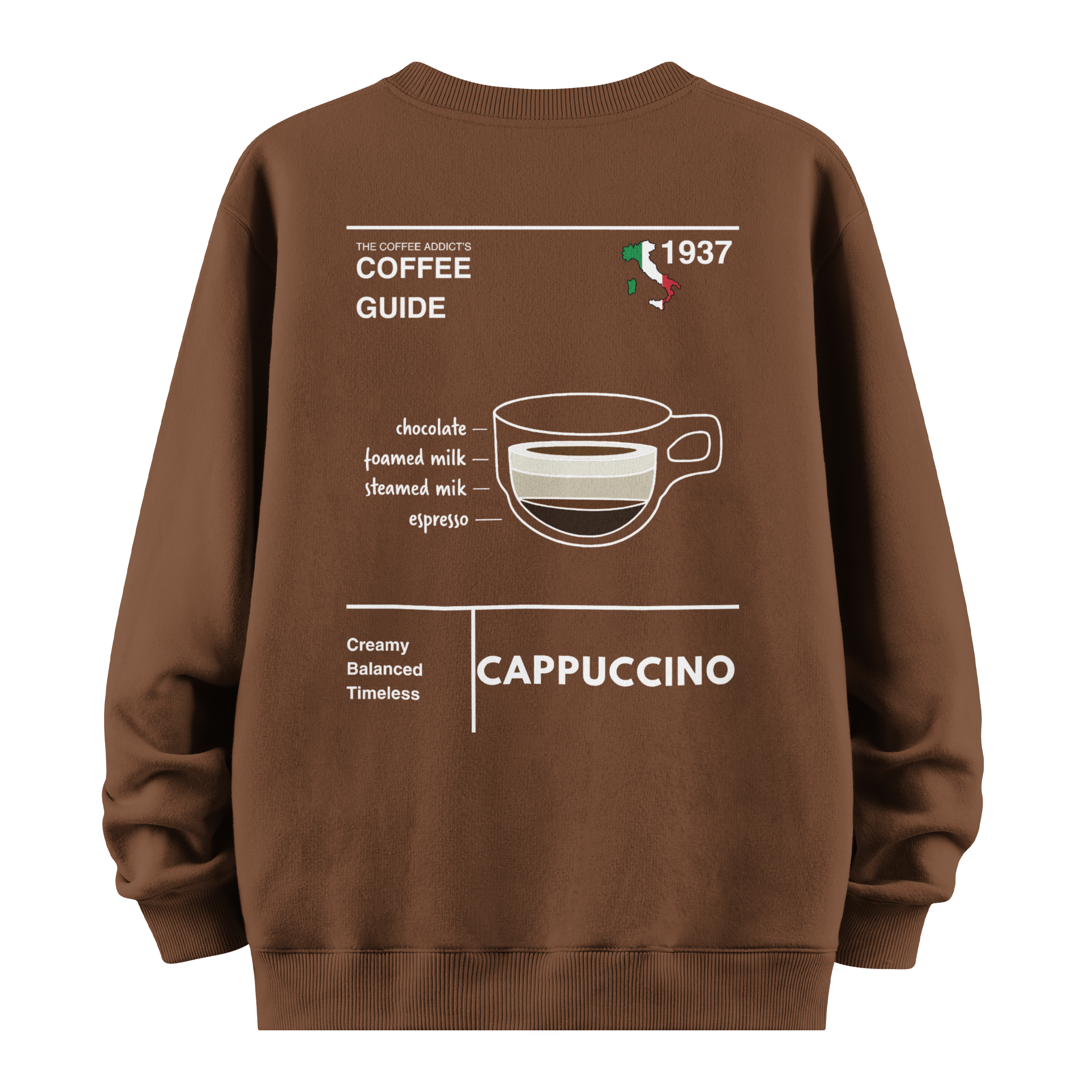 Cappucino - Oversize Sweatshirt