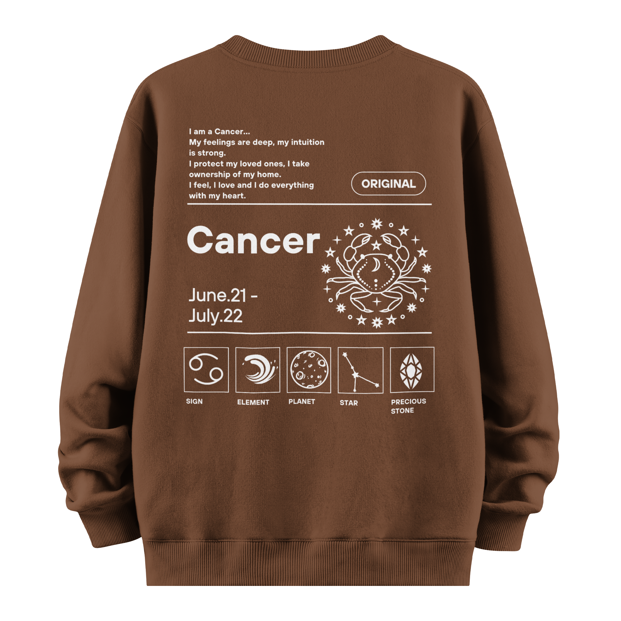 Cancer - Oversize Sweatshirt