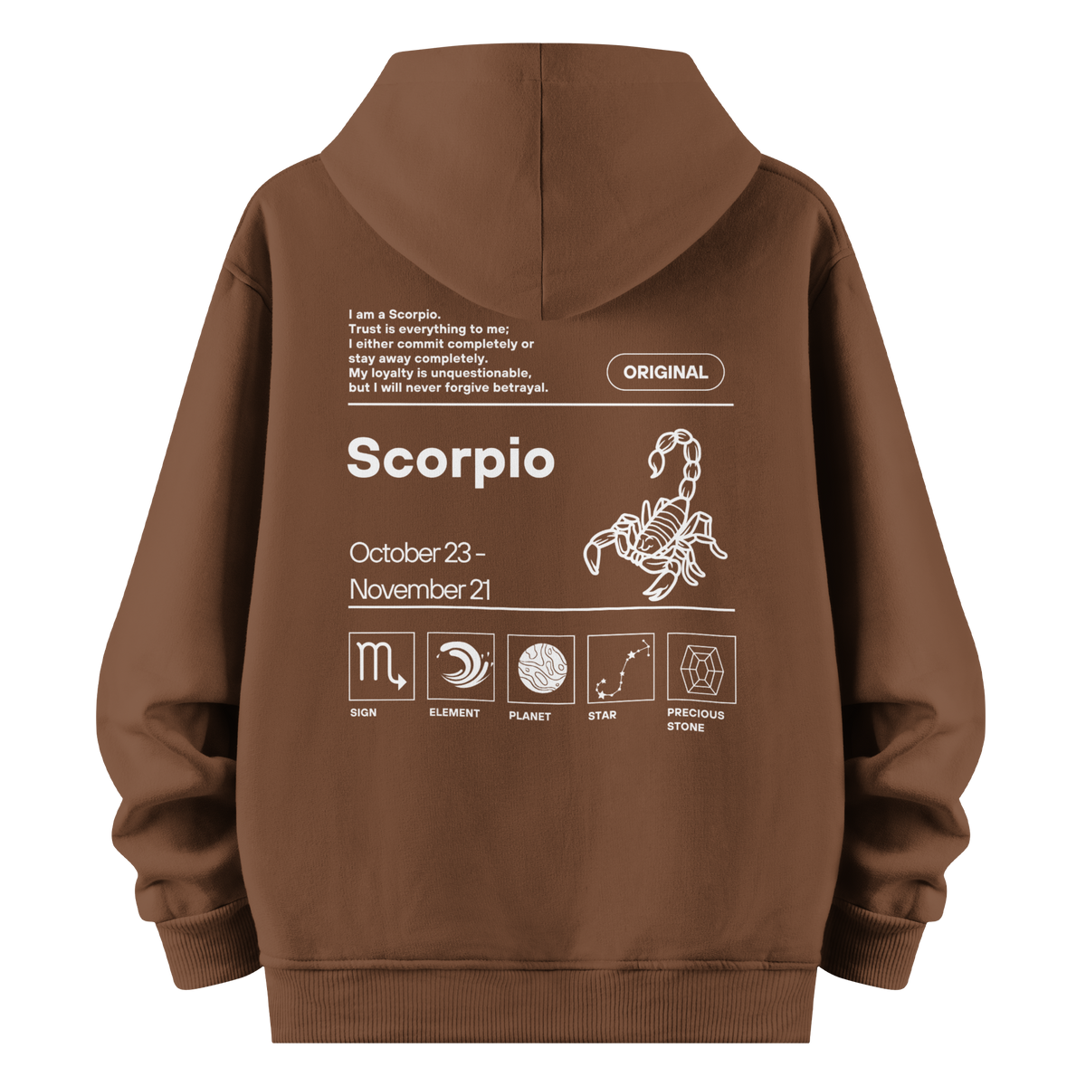 Scorpio - Oversize Hoodie