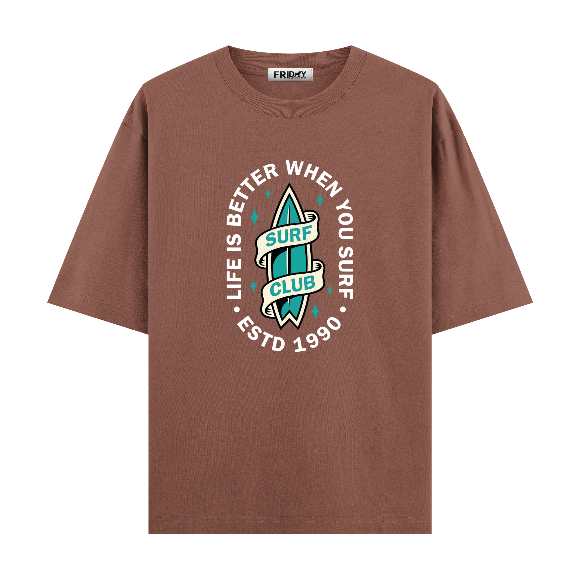 Surf Club - Oversize T-shirt