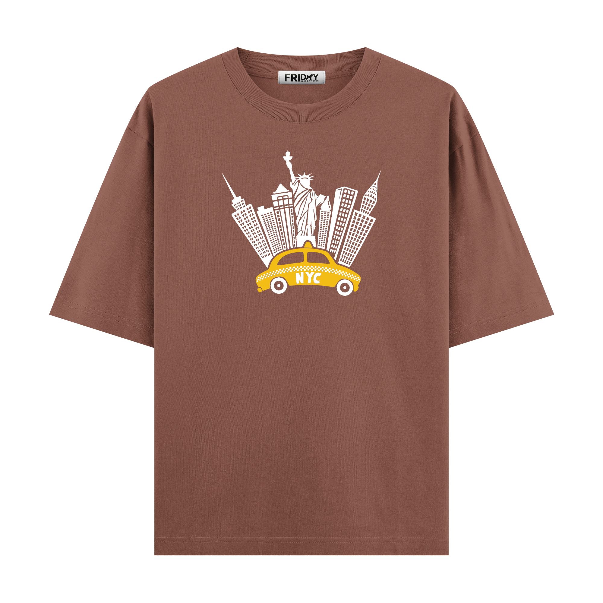 New York Taxi - Oversize T-shirt