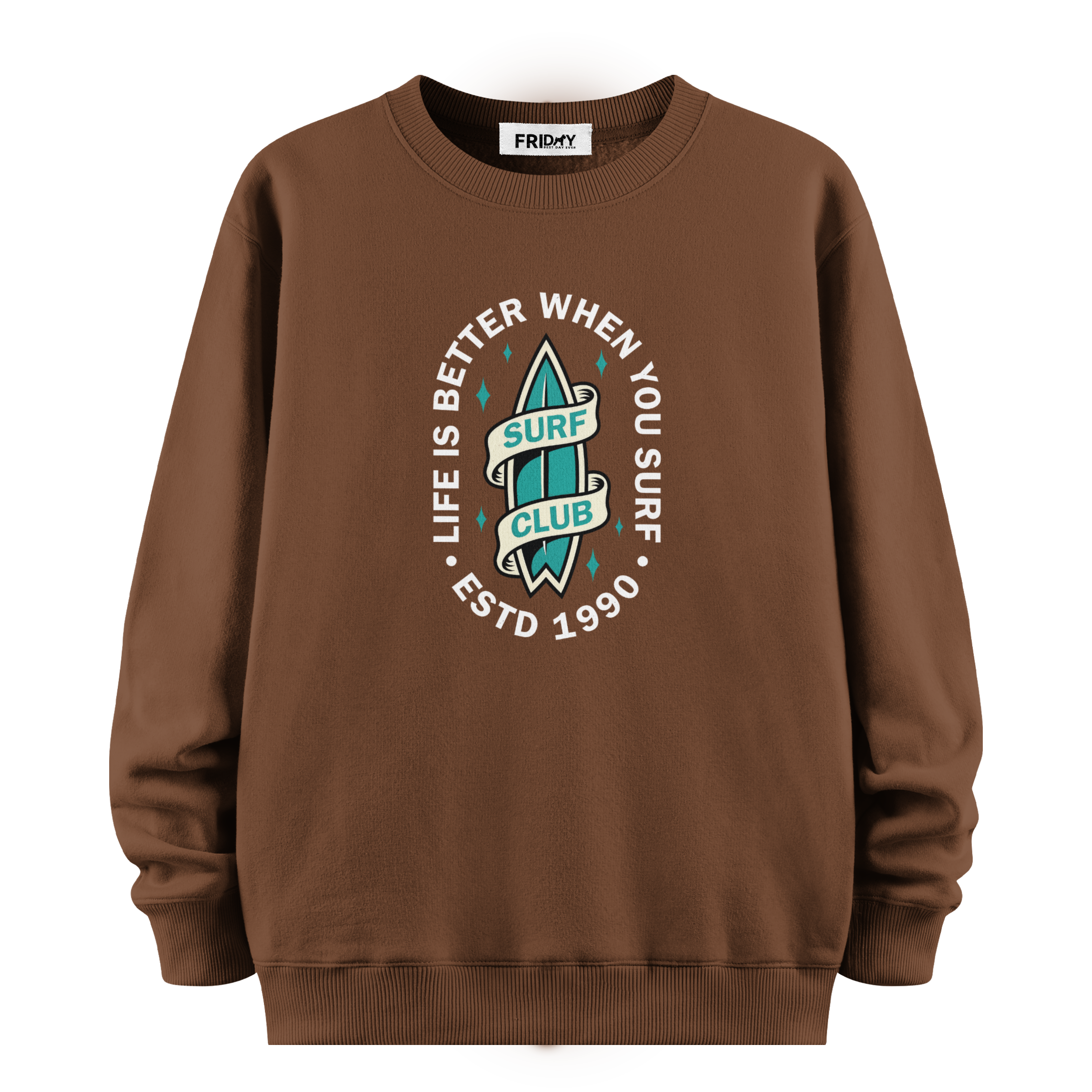 Surf Club - Oversize Sweatshirt