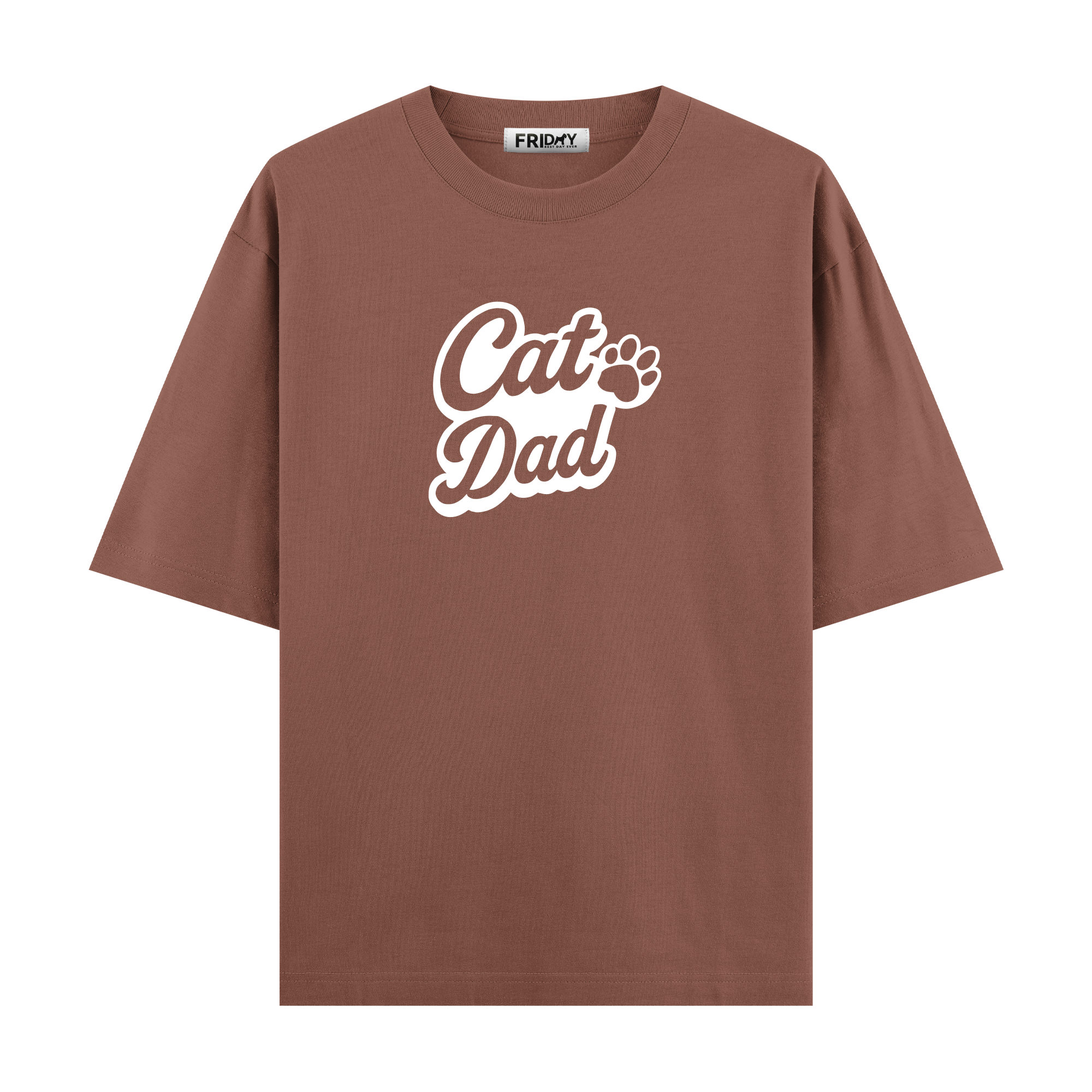 Cat Dad - Oversize T-shirt