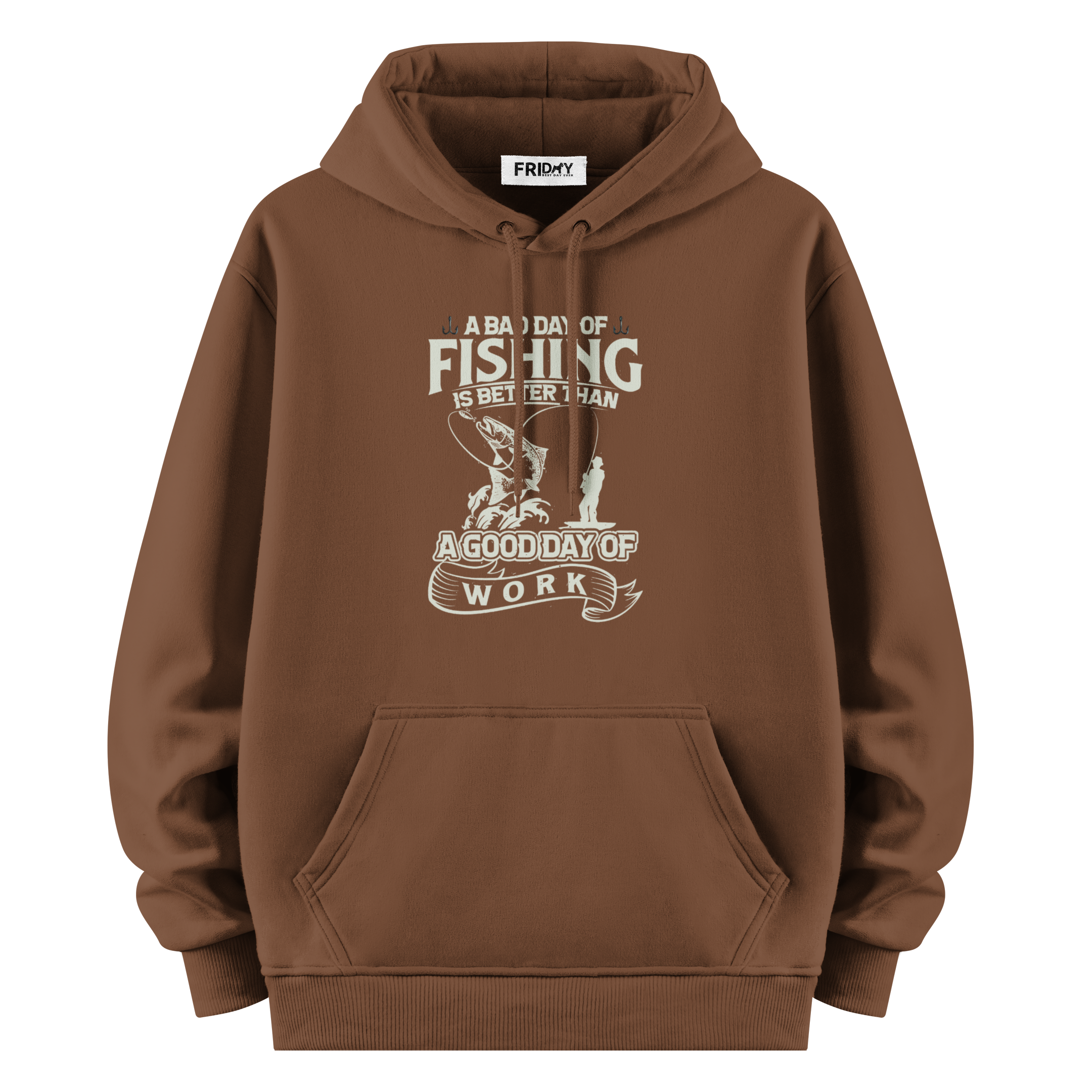 Fishing Bad Day - Oversize Hoodie