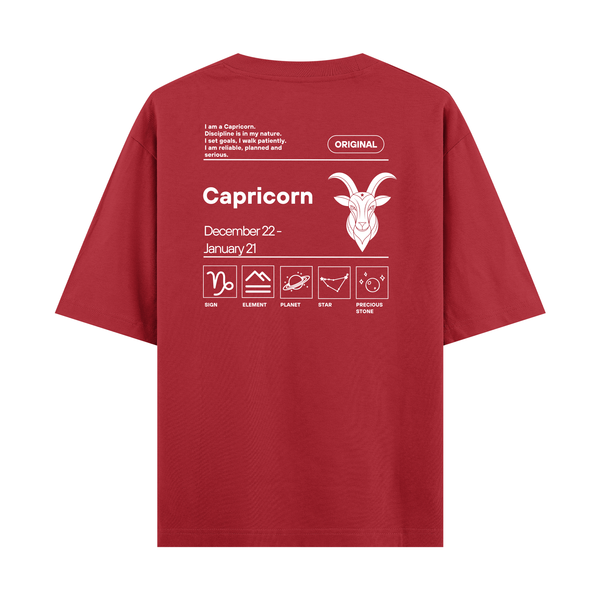 Capricorn - Oversize T-shirt