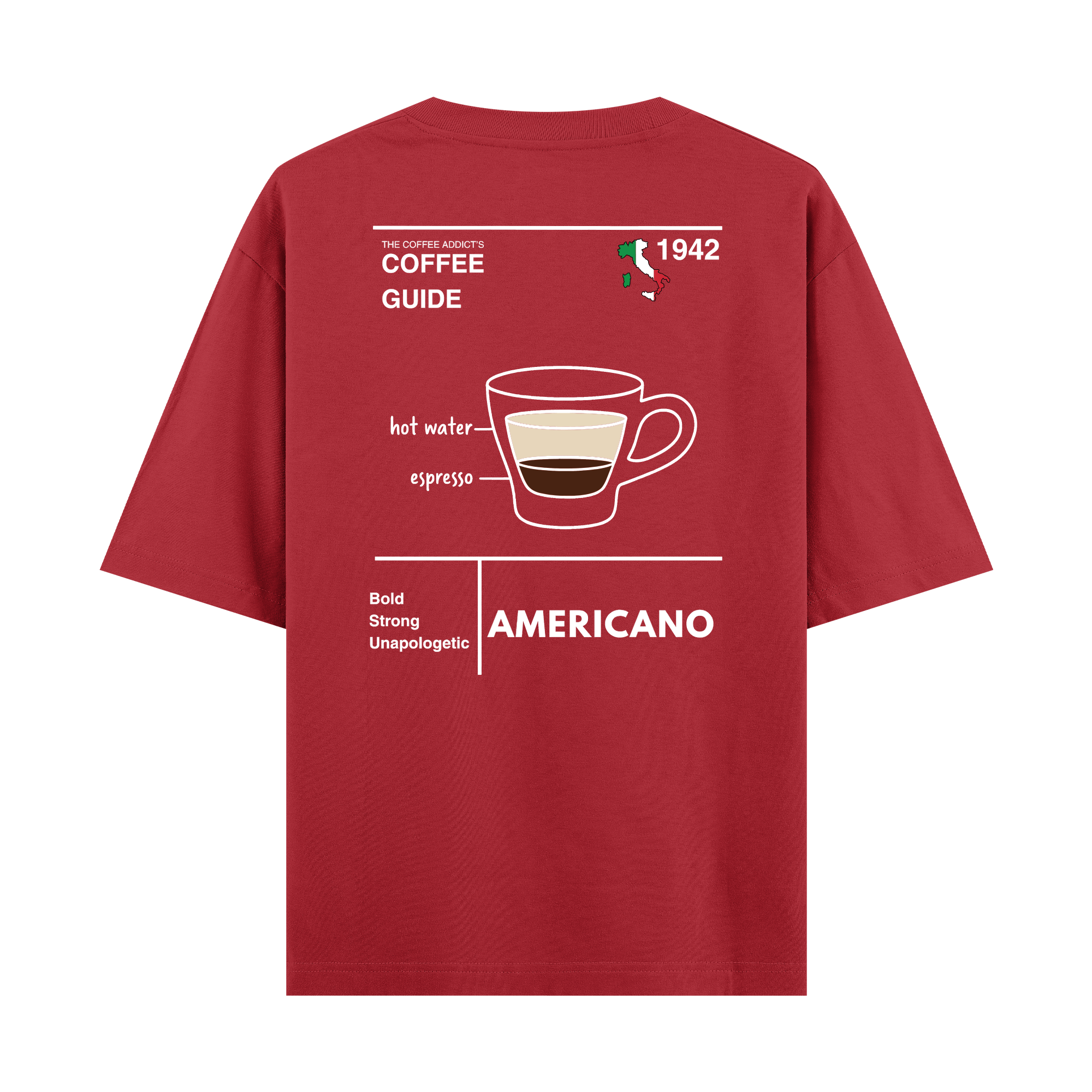 Americano - Oversize T-shirt