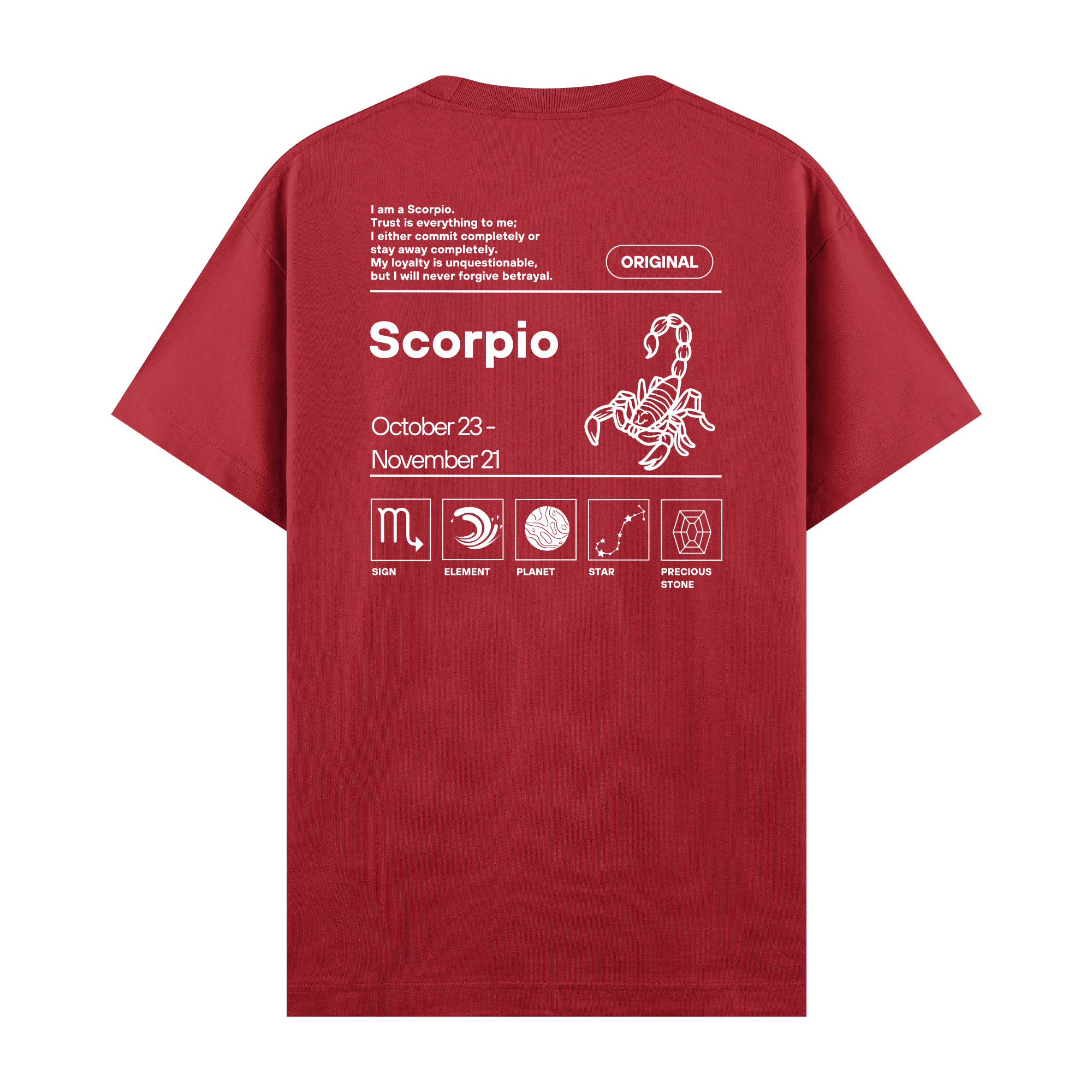 Scorpio - Regular Fit T-shirt