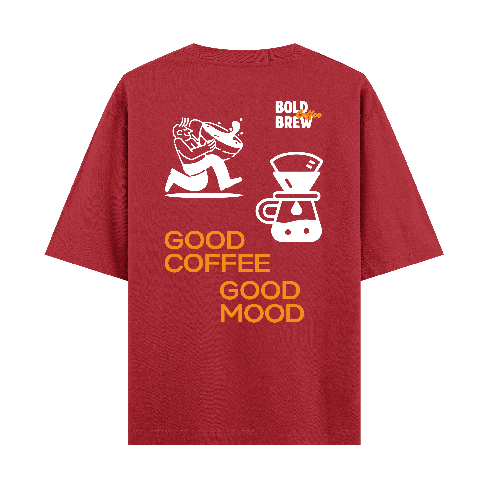 Good Coffee Good Mode- Oversize T-shirt