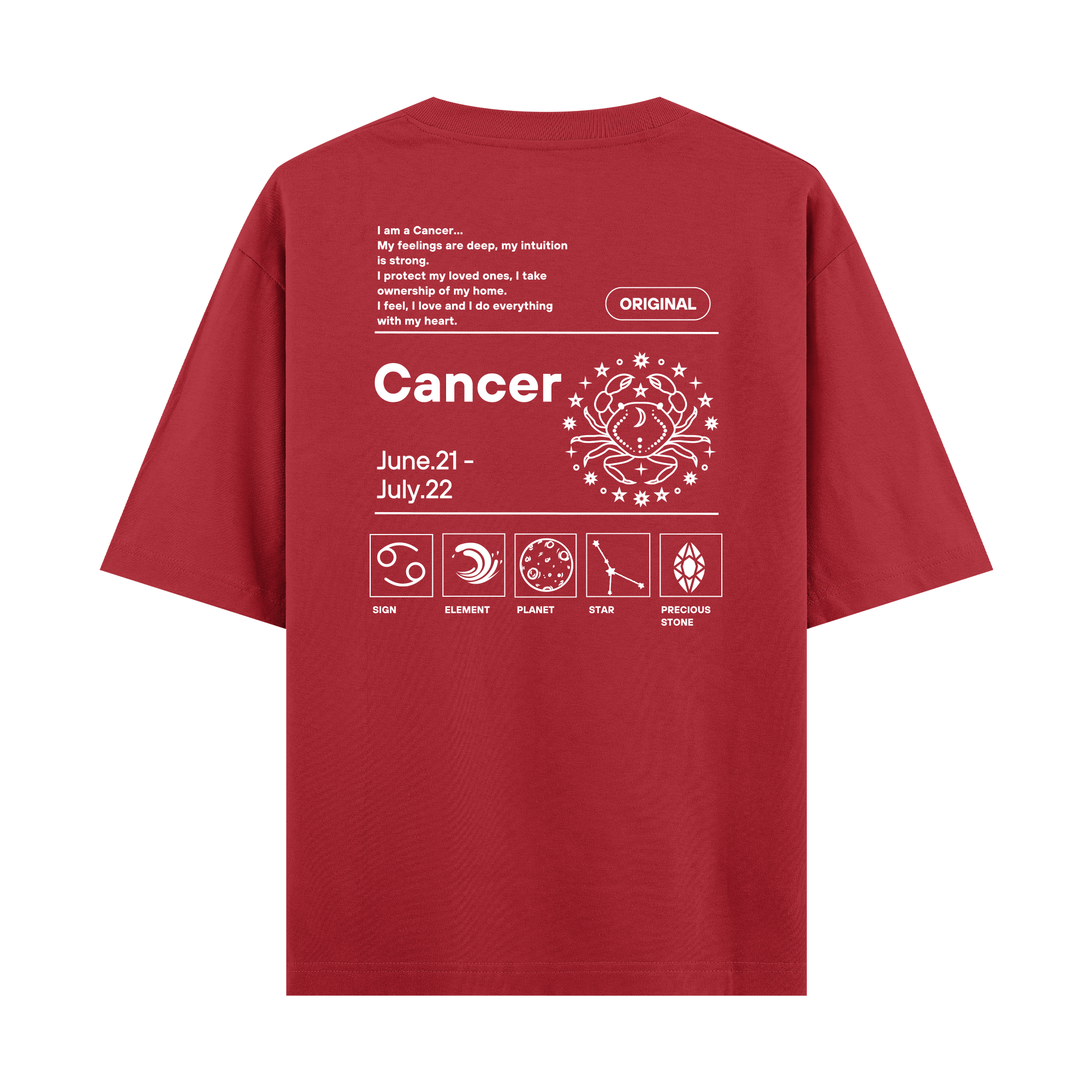 Cancer - Oversize T-shirt