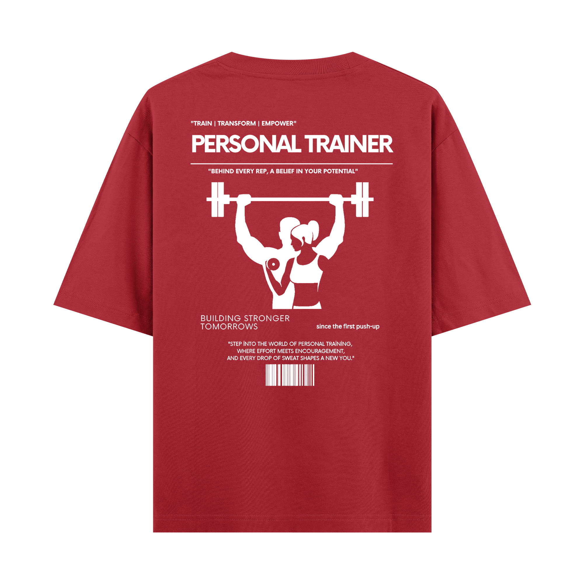 Personel Trainer - Oversize T-shirt